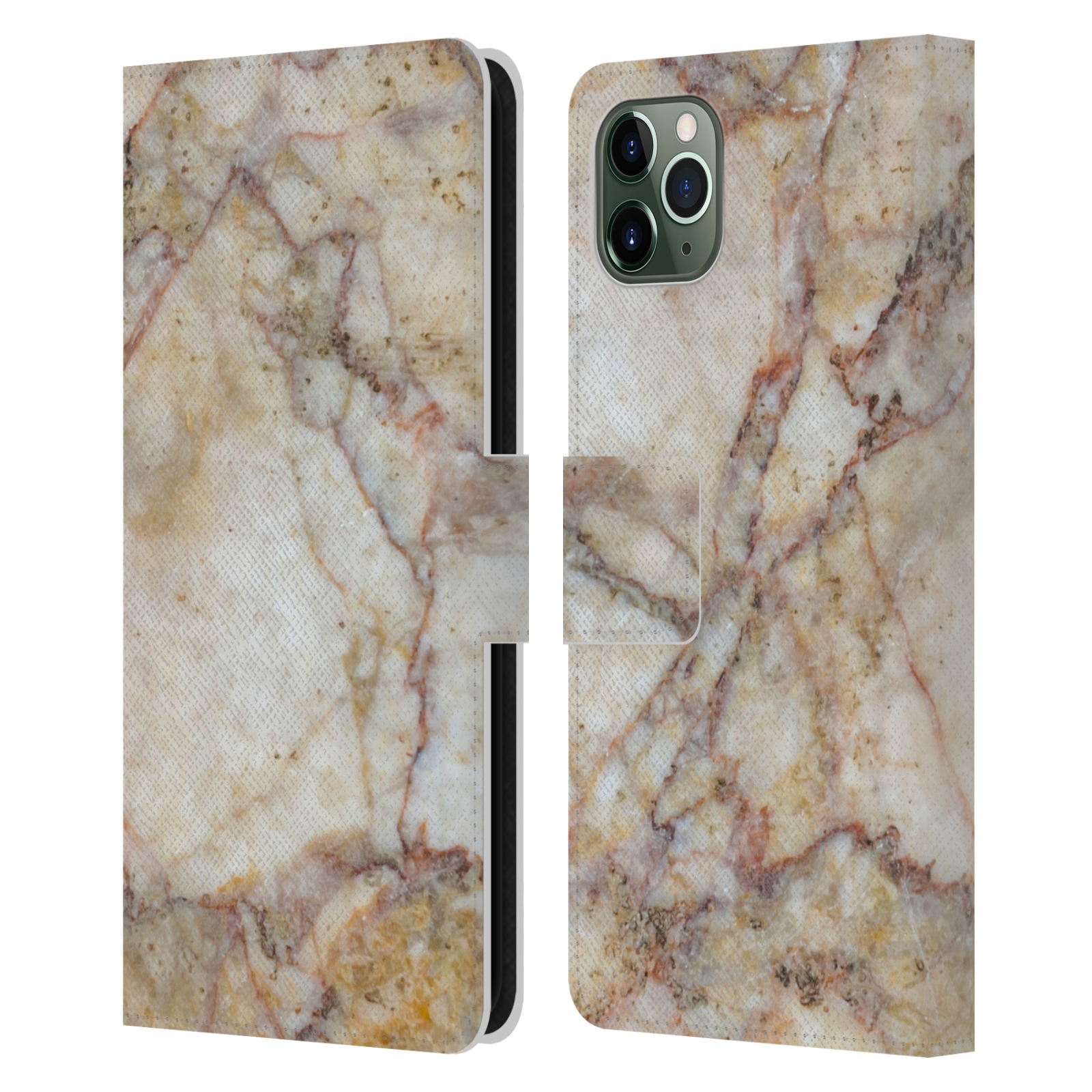 OFFICIAL HAROULITA MARBLE LEATHER BOOK WALLET CASE FOR APPLE iPHONE PHONES - Picture 12 of 14
