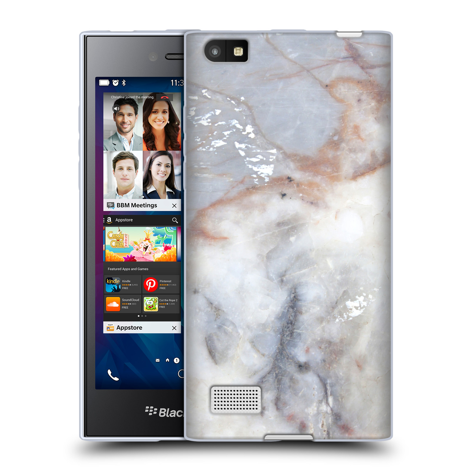 OFFICIAL HAROULITA MARBLE GEL CASE FOR BLACKBERRY PHONES - Picture 18 of 23