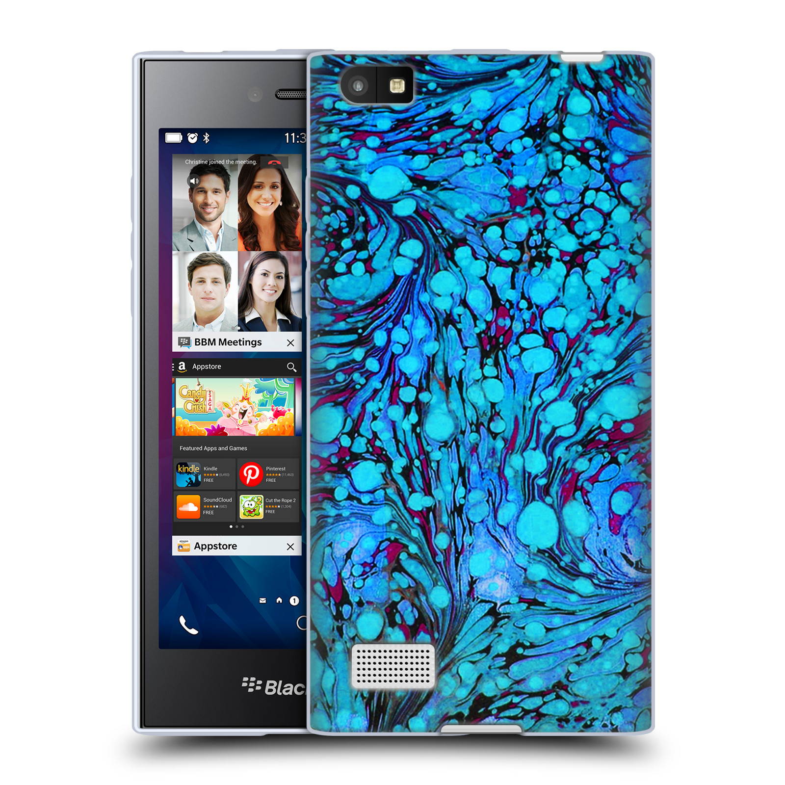 OFFICIAL HAROULITA MARBLE GEL CASE FOR BLACKBERRY PHONES - Picture 21 of 23