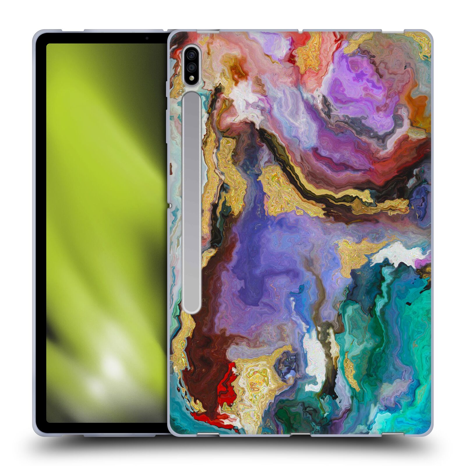 OFFICIAL HAROULITA MARBLE 2 SOFT GEL CASE FOR SAMSUNG TABLETS 1 - Picture 8 of 13