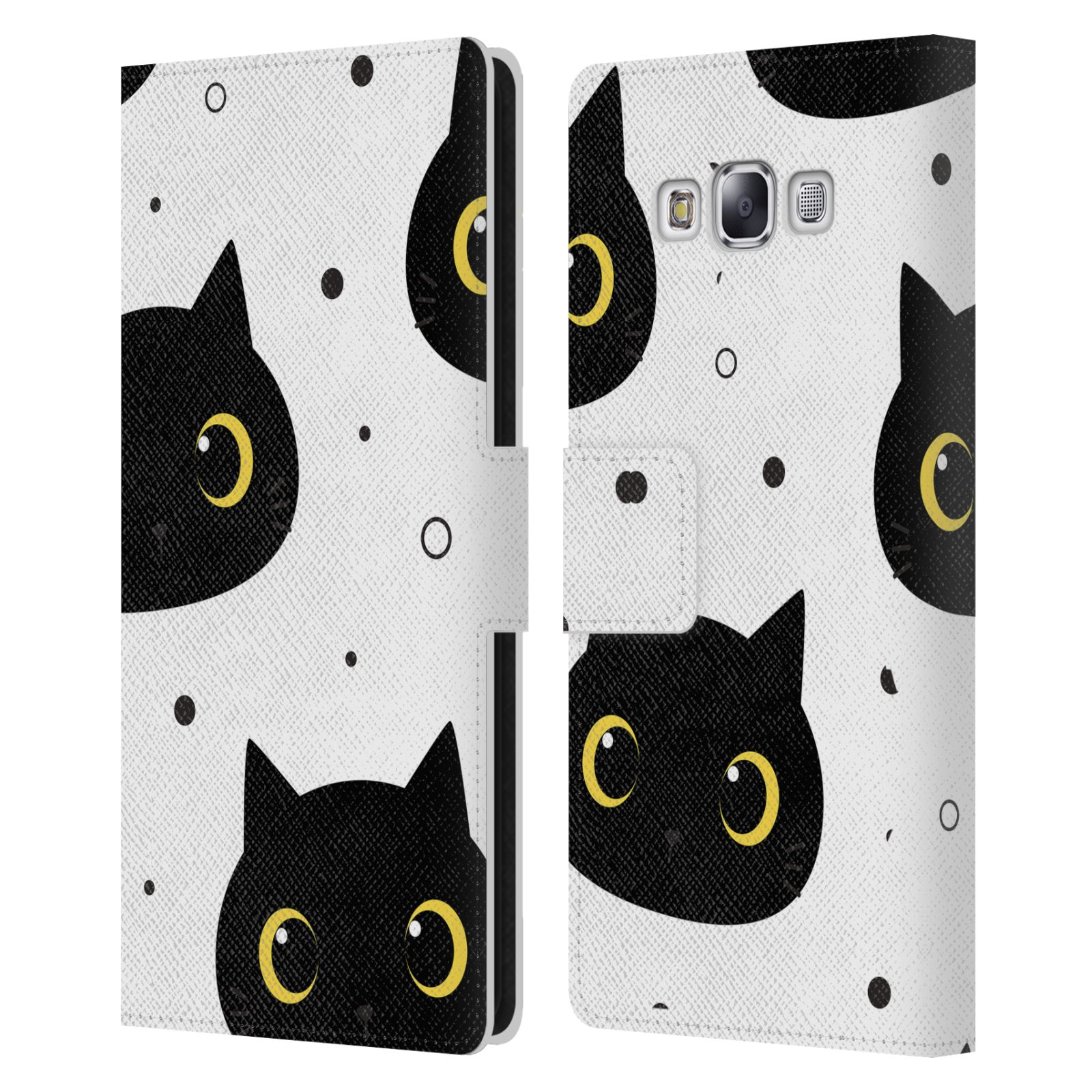 HAROULITA MAGICK - TAROT - MYSTICAL LEATHER BOOK CASE FOR SAMSUNG PHONES 3 - Picture 7 of 11