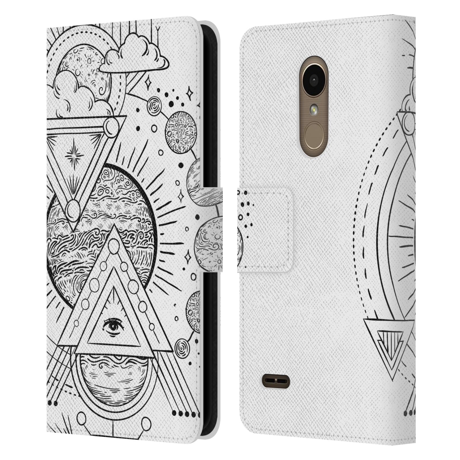 OFFICIAL HAROULITA MAGICK - TAROT - MYSTICAL LEATHER BOOK CASE FOR LG PHONES 1 - Picture 7 of 7