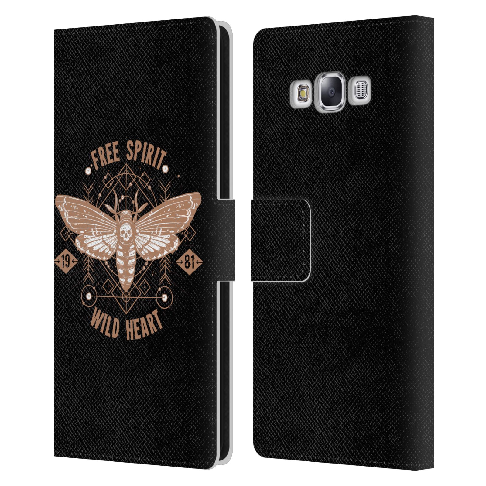HAROULITA MAGICK - TAROT - MYSTICAL LEATHER BOOK CASE FOR SAMSUNG PHONES 3 - Picture 9 of 11