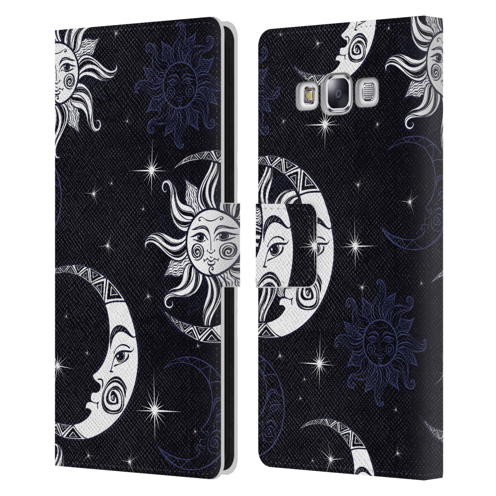 HAROULITA MAGICK - TAROT - MYSTICAL LEATHER BOOK CASE FOR SAMSUNG PHONES 3 - Picture 10 of 11