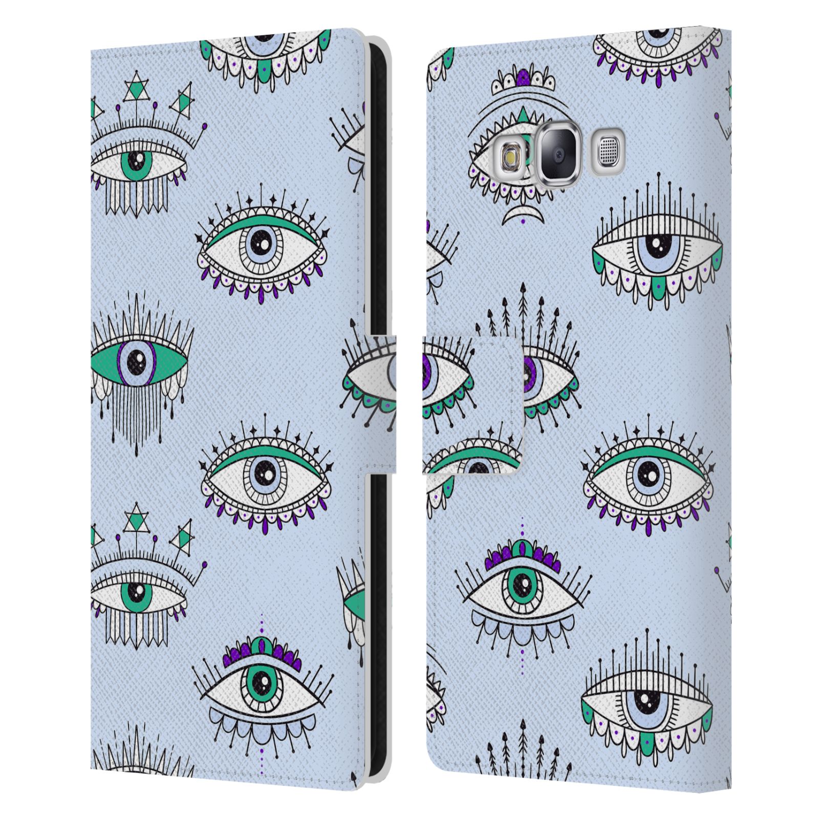 HAROULITA MAGICK - TAROT - MYSTICAL LEATHER BOOK CASE FOR SAMSUNG PHONES 3 - Picture 11 of 11