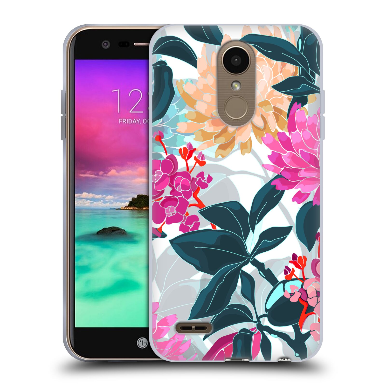 FUNDA OFICIAL HAROULITA MULTIFLORA GEL SUAVE PARA TELÉFONOS LG 2 - Imagen 7 de 21