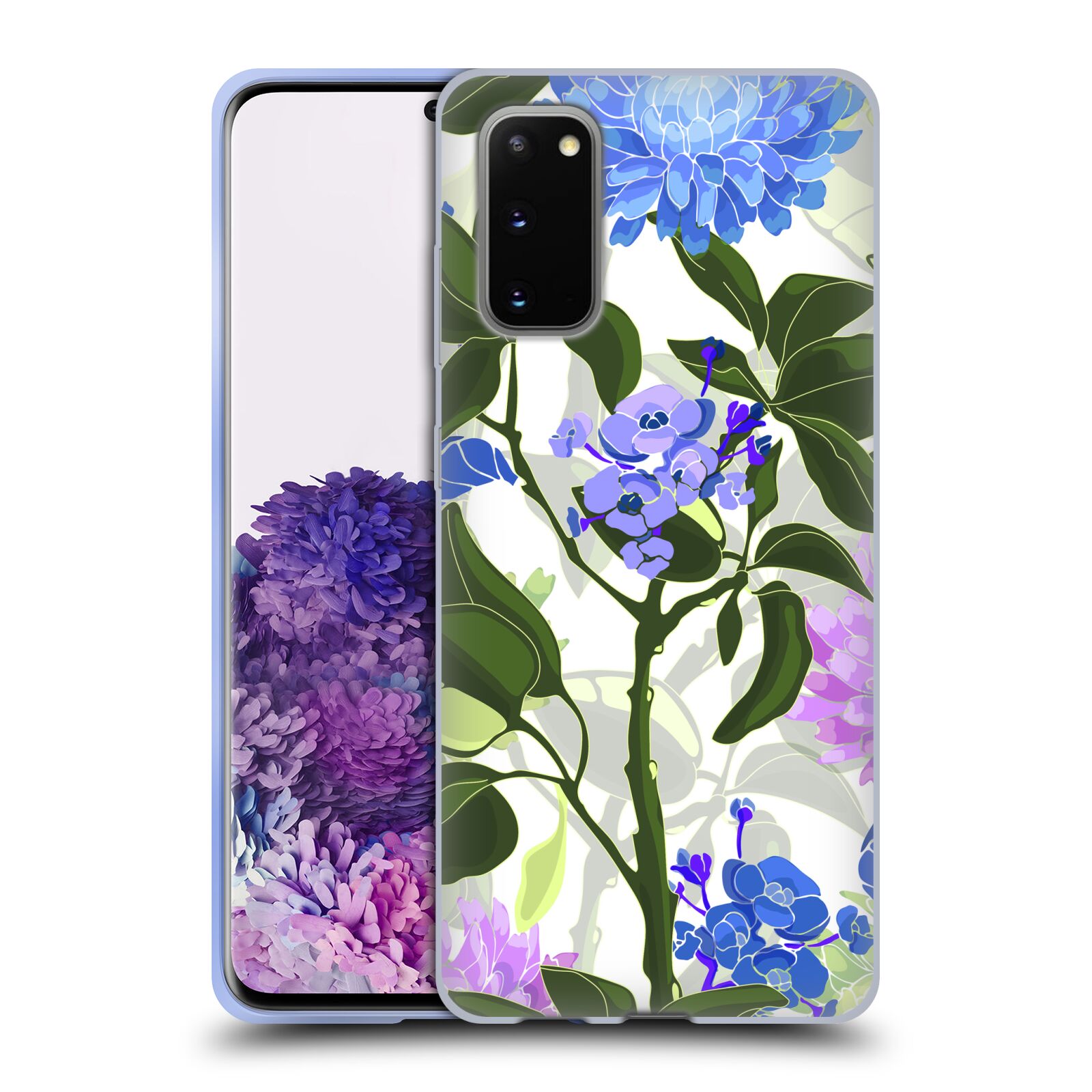 OFFICIAL HAROULITA MULTIFLOWERS SOFT GEL CASE FOR SAMSUNG PHONES 1 - Picture 9 of 13