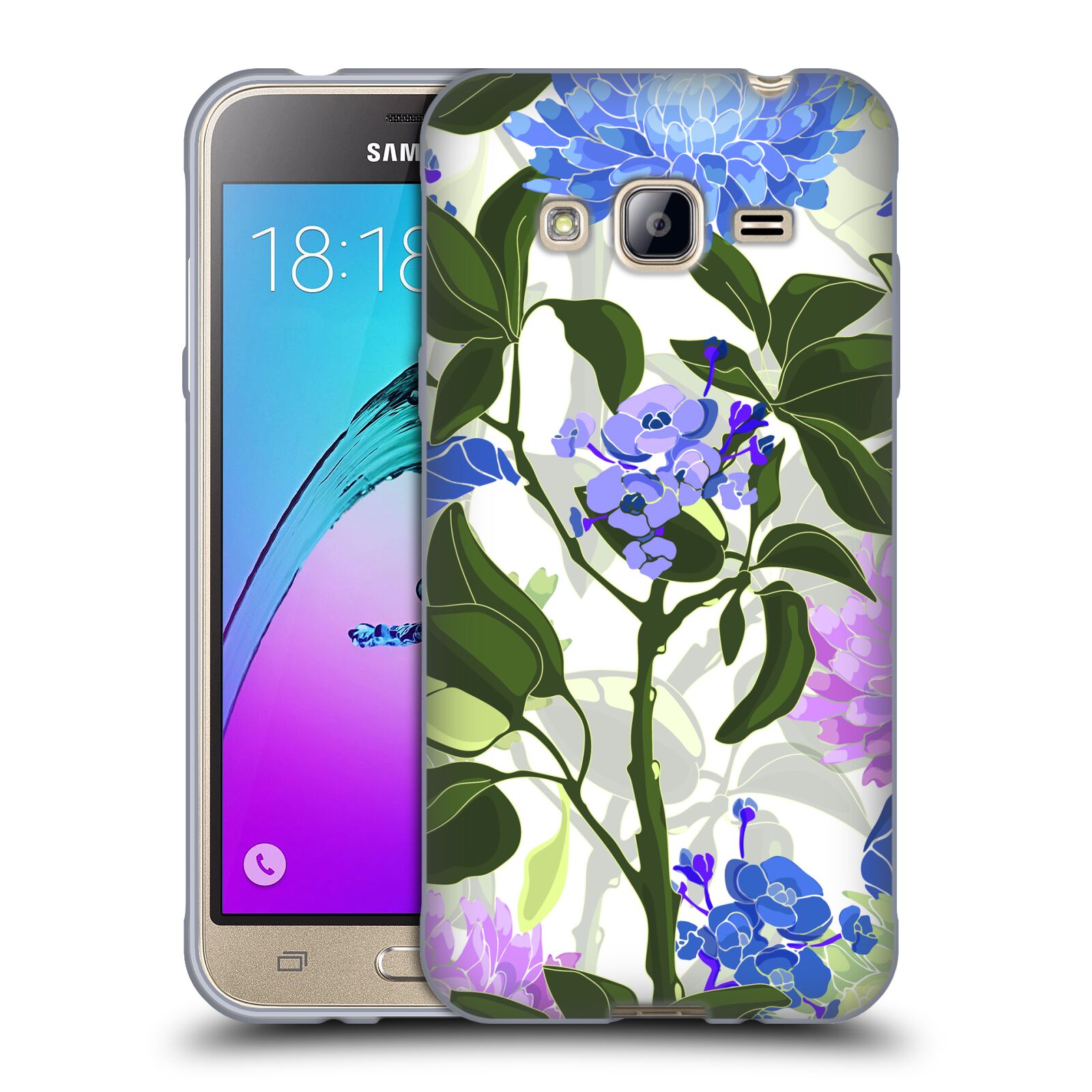 OFFICIAL HAROULITA MULTIFLOWERS SOFT GEL CASE FOR SAMSUNG PHONES 3 - Picture 9 of 13