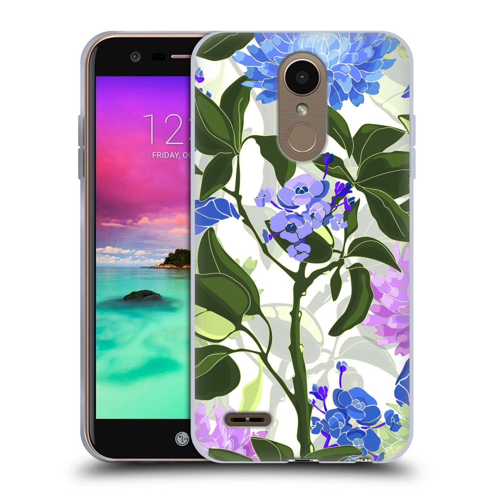 FUNDA OFICIAL HAROULITA MULTIFLORA GEL SUAVE PARA TELÉFONOS LG 2 - Imagen 8 de 21
