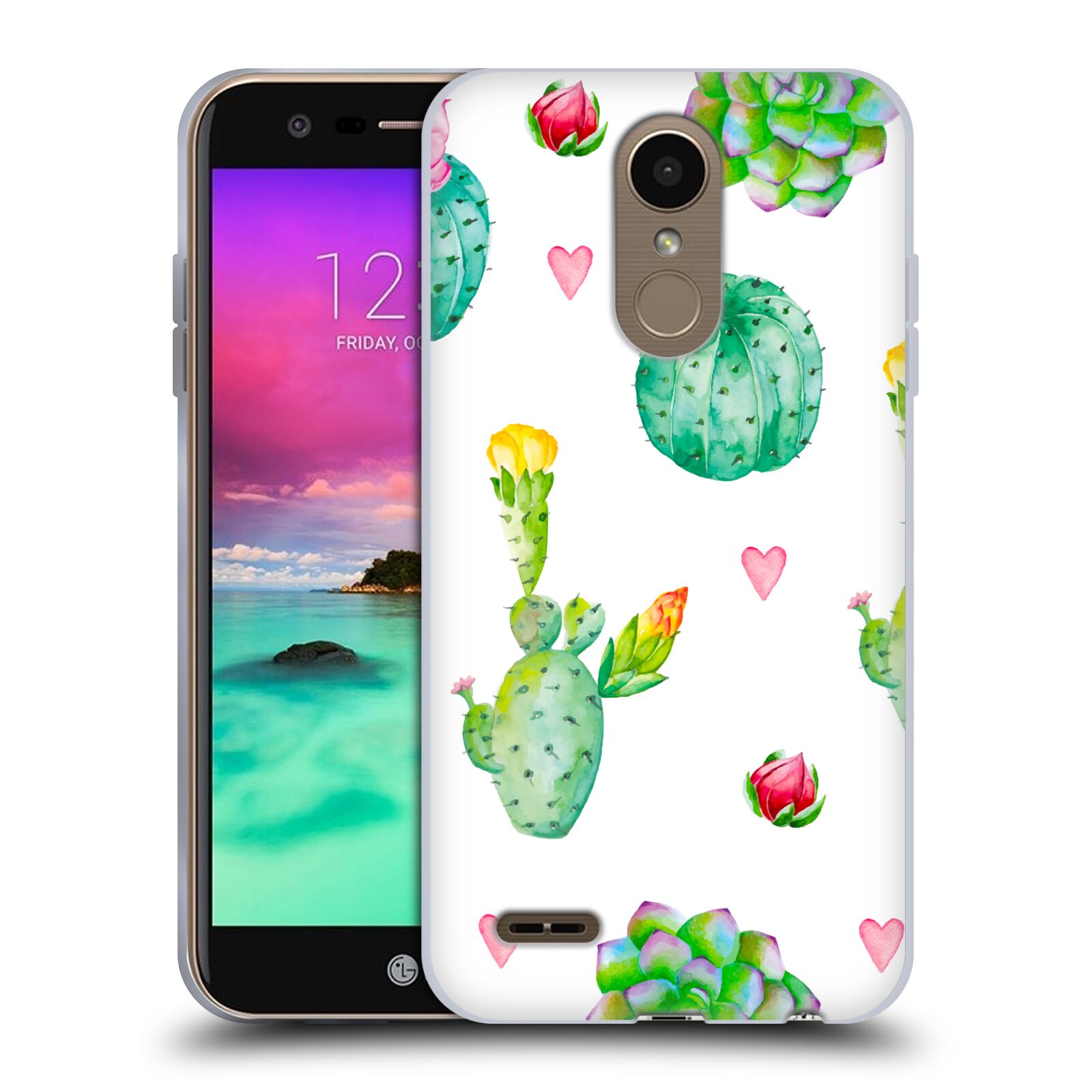 FUNDA OFICIAL HAROULITA MULTIFLORA GEL SUAVE PARA TELÉFONOS LG 2 - Imagen 9 de 21