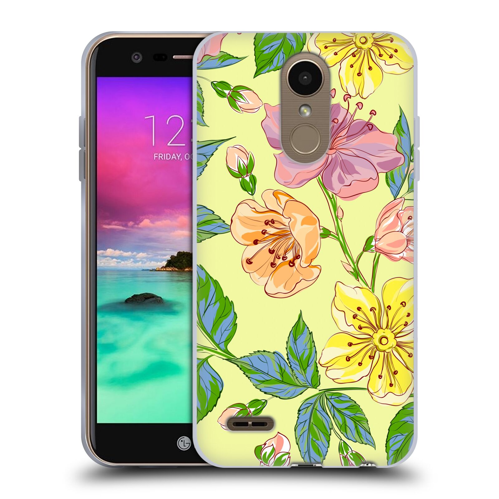 FUNDA OFICIAL HAROULITA MULTIFLORA GEL SUAVE PARA TELÉFONOS LG 2 - Imagen 12 de 21