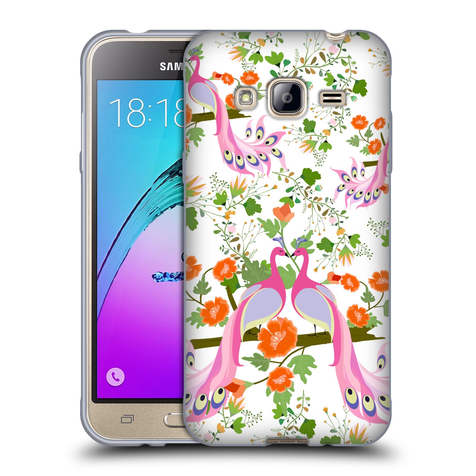 OFFICIAL HAROULITA MULTIFLOWERS SOFT GEL CASE FOR SAMSUNG PHONES 3 - Picture 11 of 13