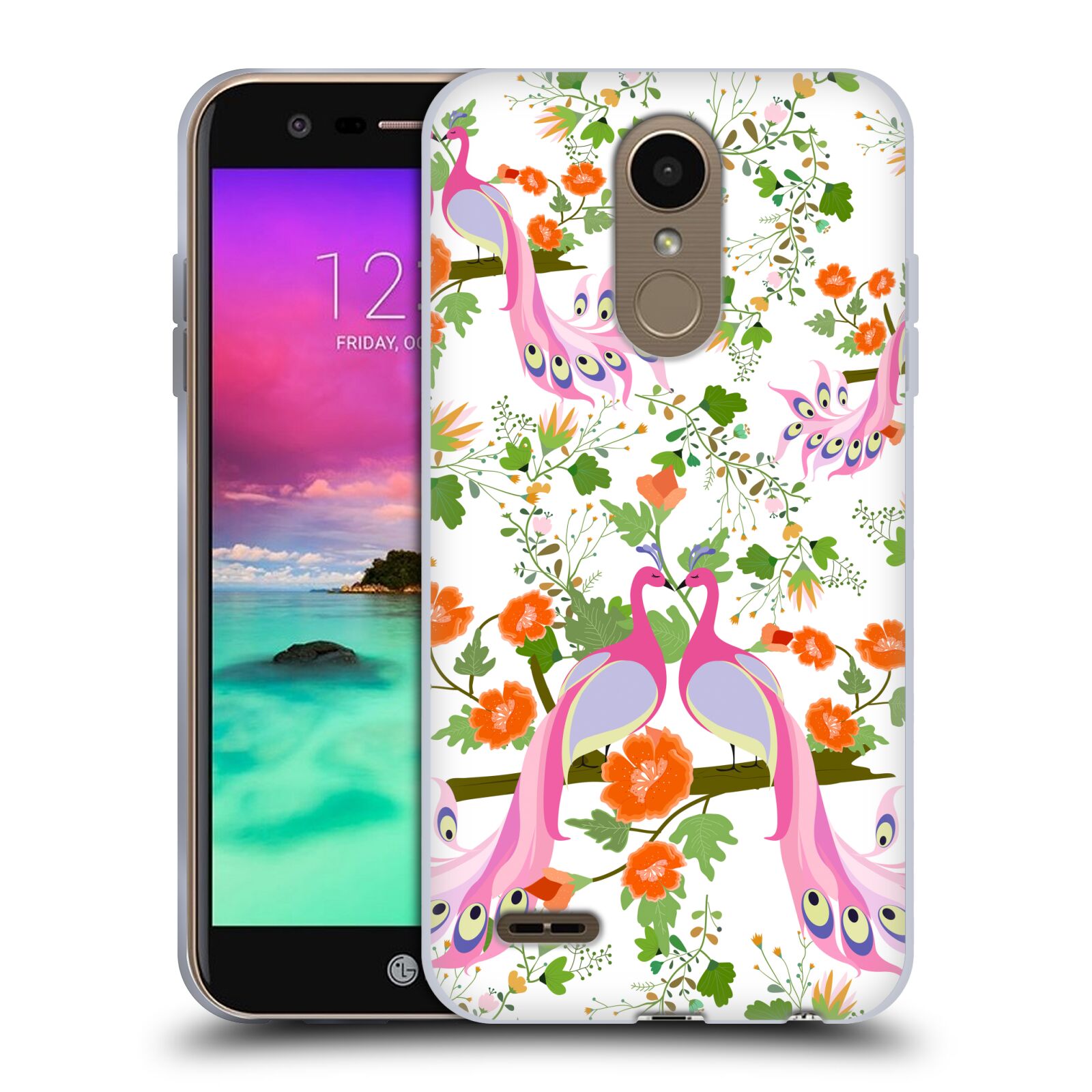FUNDA OFICIAL HAROULITA MULTIFLORA GEL SUAVE PARA TELÉFONOS LG 2 - Imagen 13 de 21