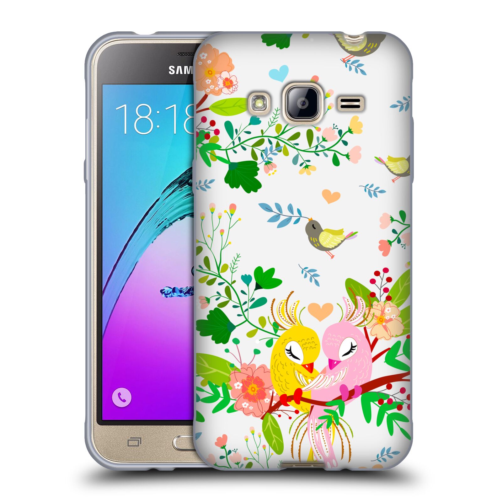 OFFICIAL HAROULITA MULTIFLOWERS SOFT GEL CASE FOR SAMSUNG PHONES 3 - Picture 12 of 13