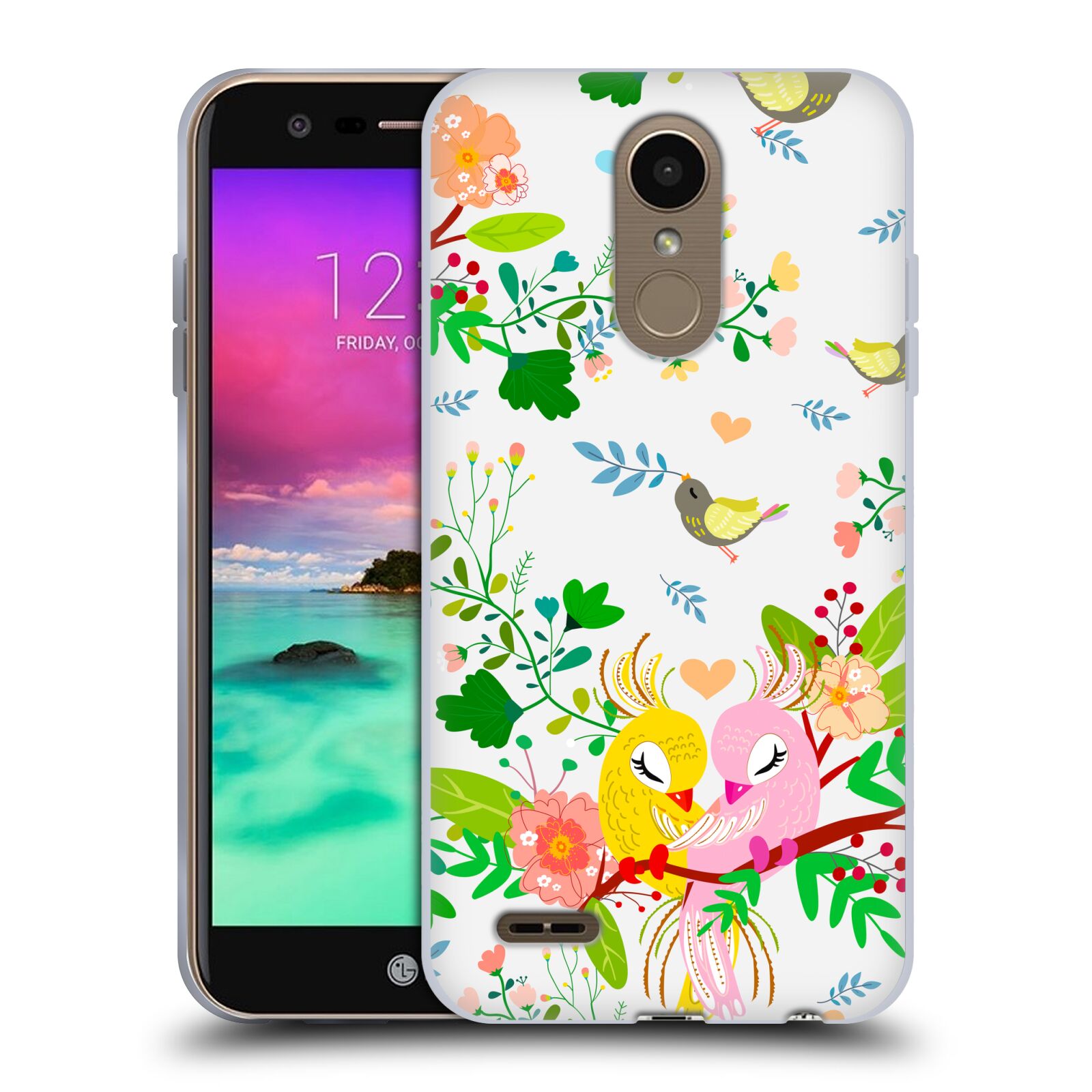 FUNDA OFICIAL HAROULITA MULTIFLORA GEL SUAVE PARA TELÉFONOS LG 2 - Imagen 14 de 21