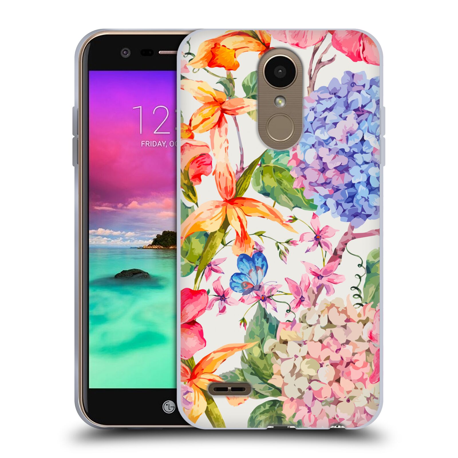 FUNDA OFICIAL HAROULITA MULTIFLORA GEL SUAVE PARA TELÉFONOS LG 2 - Imagen 16 de 21