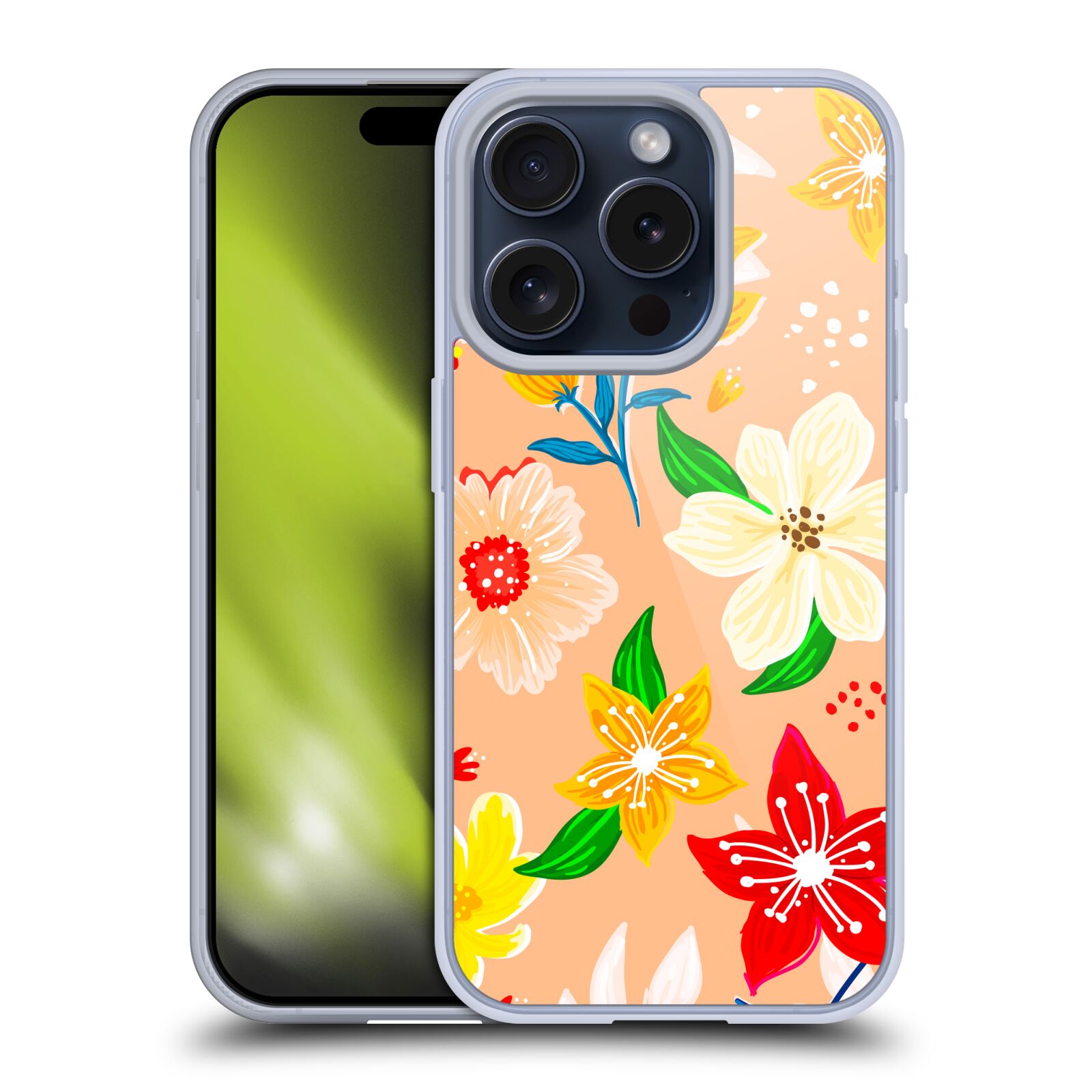 OFFICIEL HAROULITA MULTIFLEURS ÉTUI COQUE EN GEL POUR APPLE iPHONE TÉLÉPHONES - Photo 13 sur 13