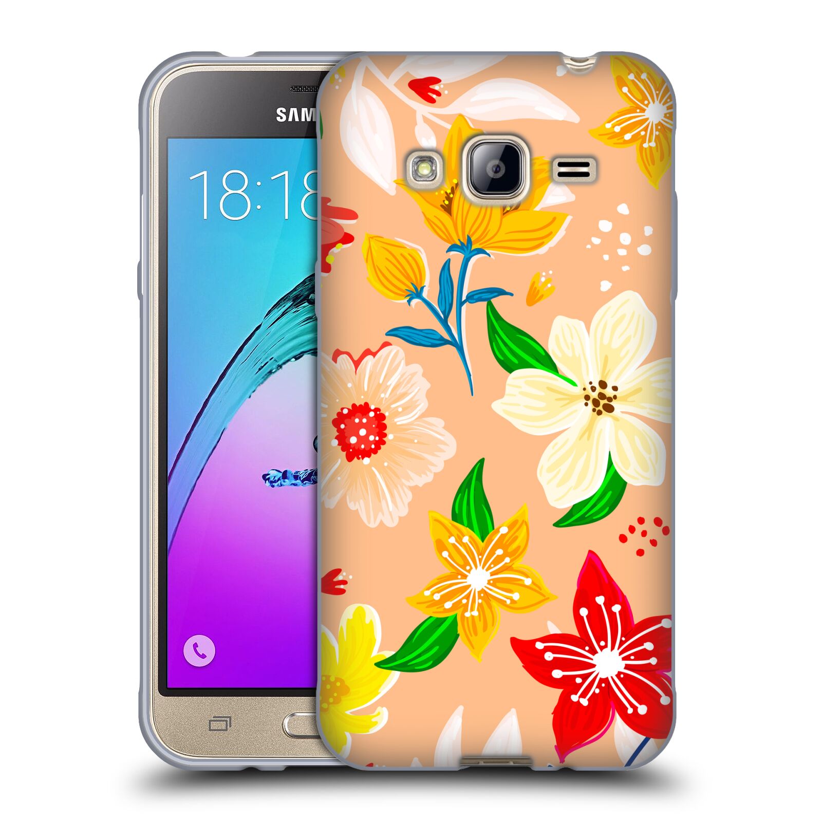 OFFICIAL HAROULITA MULTIFLOWERS SOFT GEL CASE FOR SAMSUNG PHONES 3 - Picture 13 of 13