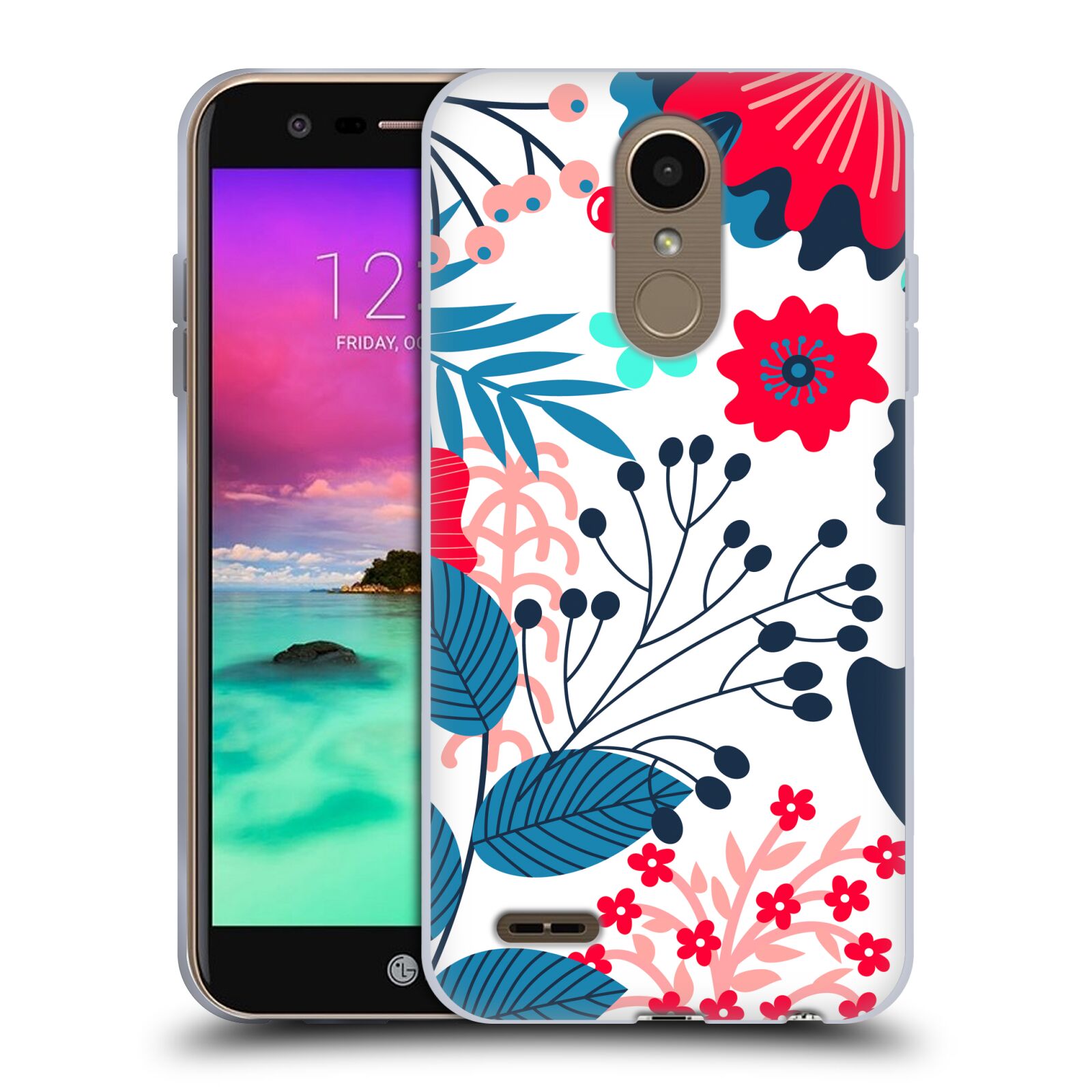 FUNDA OFICIAL HAROULITA MULTIFLORA GEL SUAVE PARA TELÉFONOS LG 2 - Imagen 18 de 21
