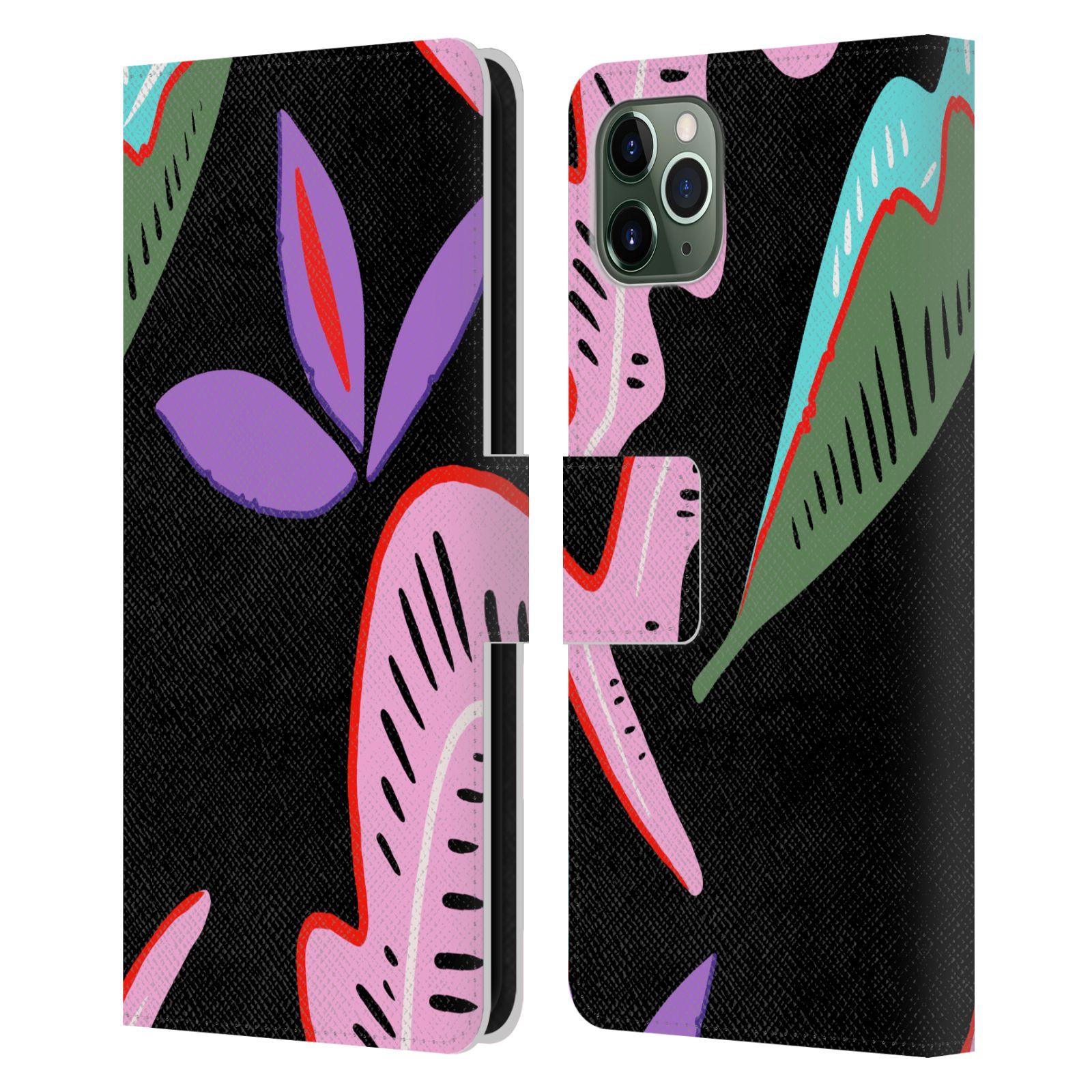 OFFICIEL HAROULITA PLANTES ÉTUI COQUE EN CUIR POUR APPLE iPHONE TÉLÉPHONES - Photo 10 sur 17