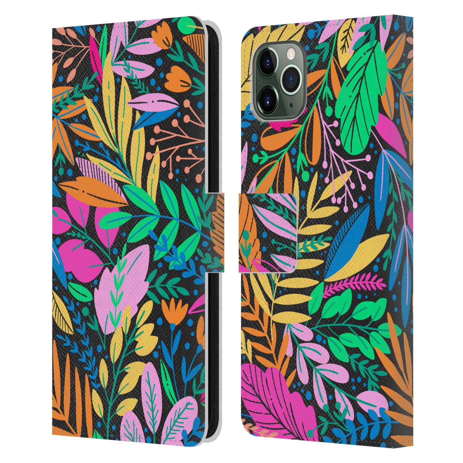 OFFICIEL HAROULITA PLANTES ÉTUI COQUE EN CUIR POUR APPLE iPHONE TÉLÉPHONES - Photo 11 sur 17