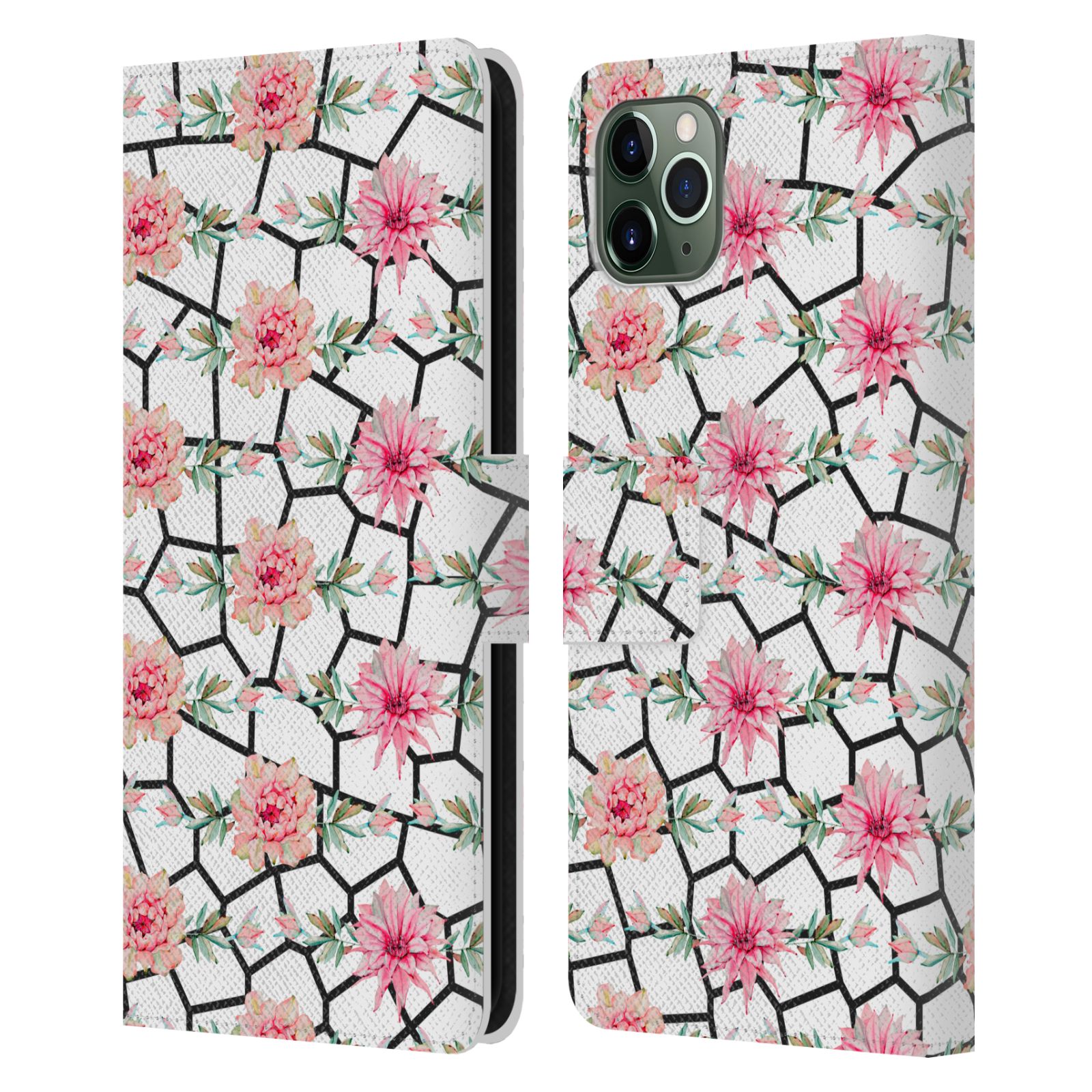 OFFICIEL HAROULITA PLANTES ÉTUI COQUE EN CUIR POUR APPLE iPHONE TÉLÉPHONES - Photo 14 sur 17