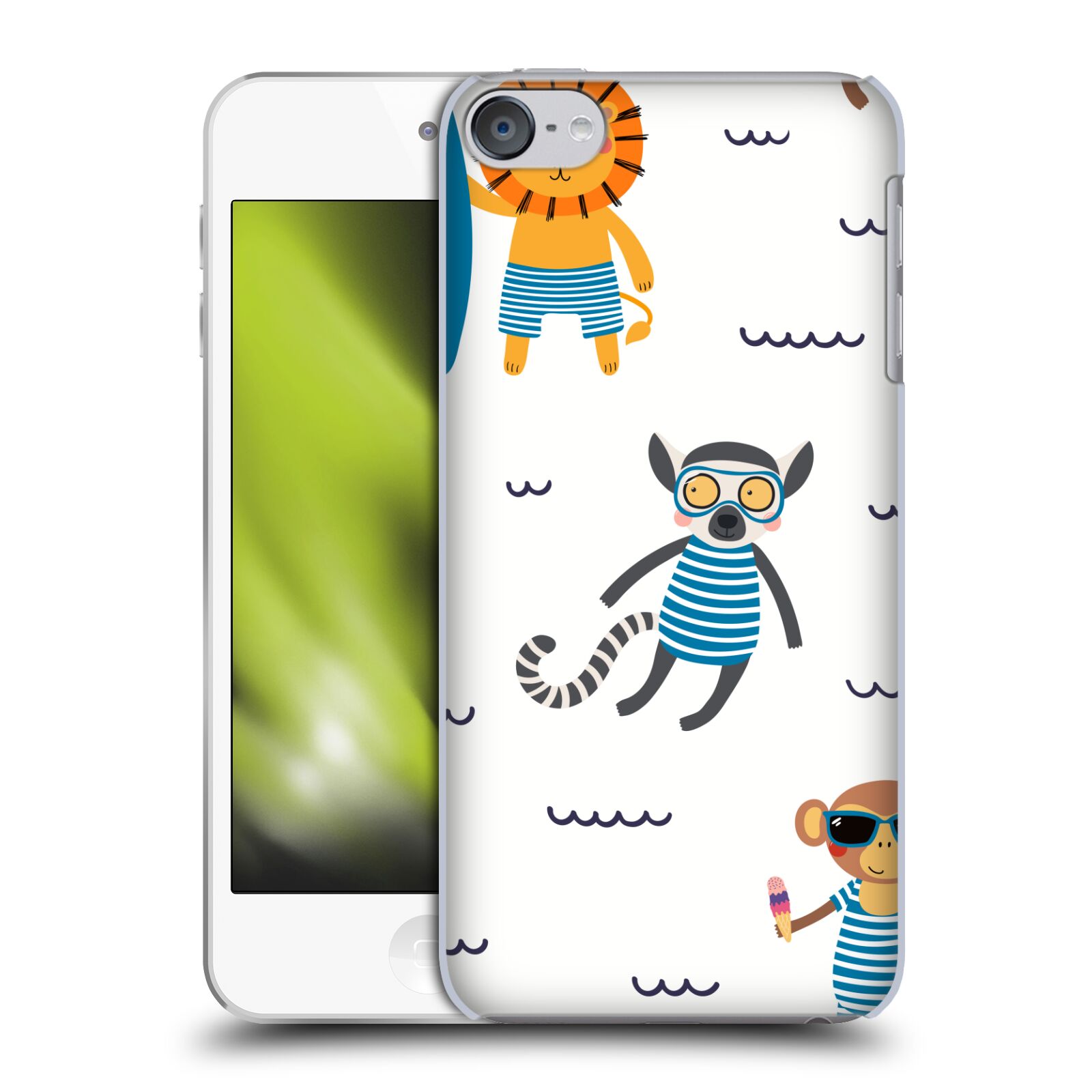 OFFICIAL HAROULITA PLAYFUL GRAPHICS HARD BACK CASE FOR APPLE iPOD TOUCH MP3 - Picture 7 of 21