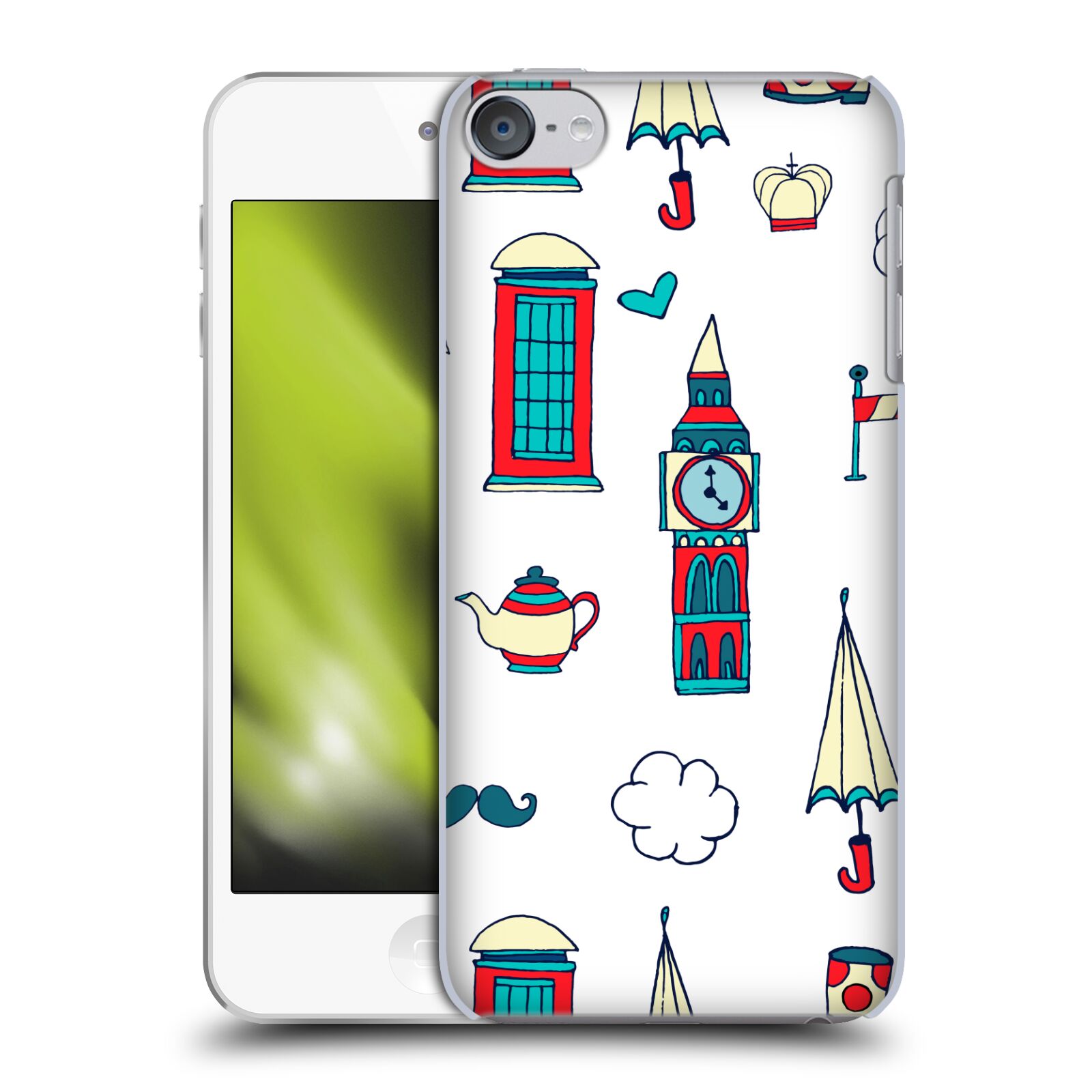 OFFICIAL HAROULITA PLAYFUL GRAPHICS HARD BACK CASE FOR APPLE iPOD TOUCH MP3 - Picture 8 of 21