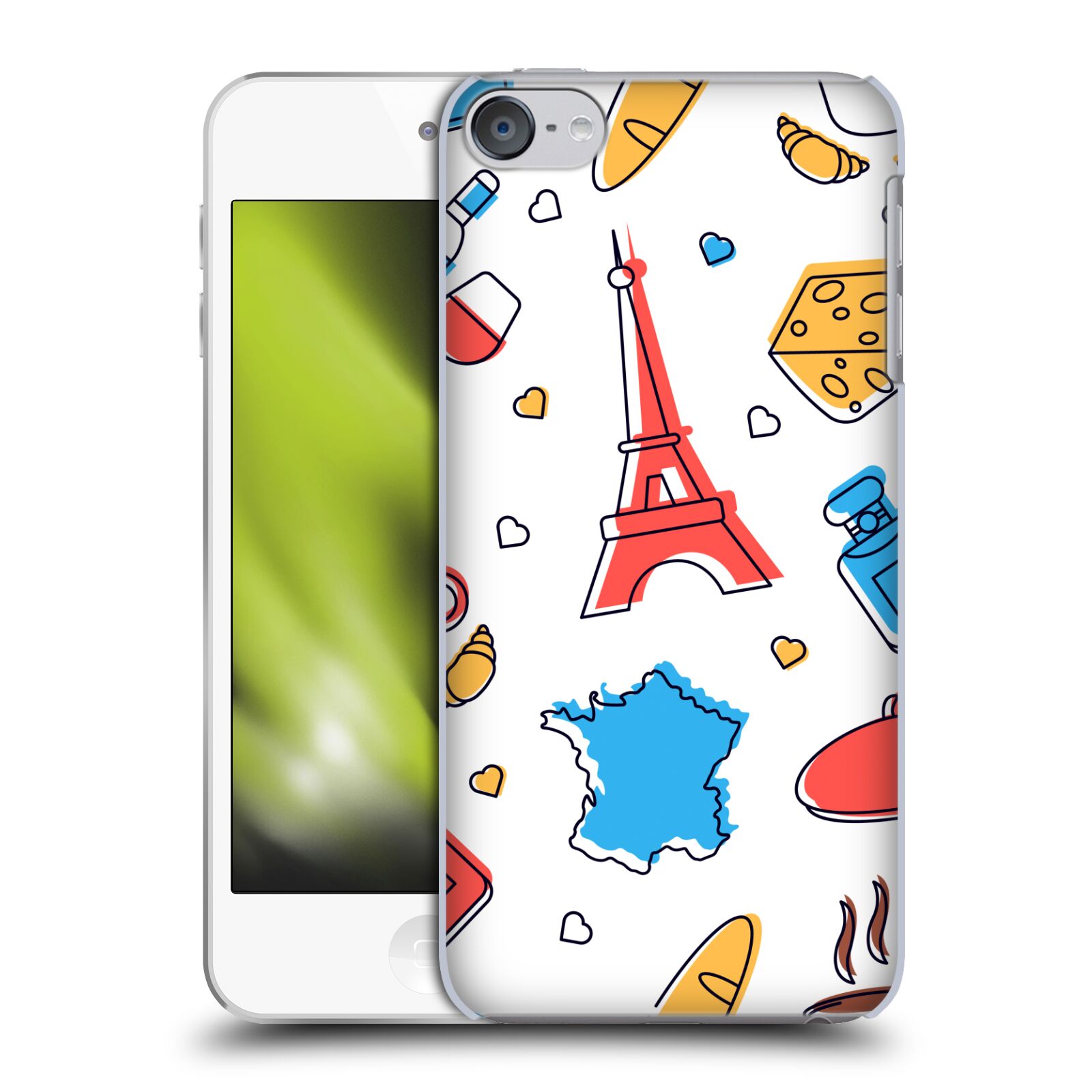OFFICIAL HAROULITA PLAYFUL GRAPHICS HARD BACK CASE FOR APPLE iPOD TOUCH MP3 - Picture 16 of 21