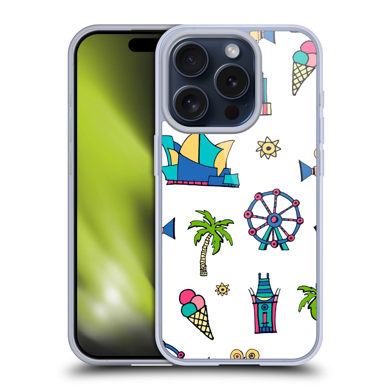 OFFICIAL HAROULITA PLAYFUL GRAPHICS GEL CASE FOR APPLE iPHONE PHONES - Bild 14 von 15