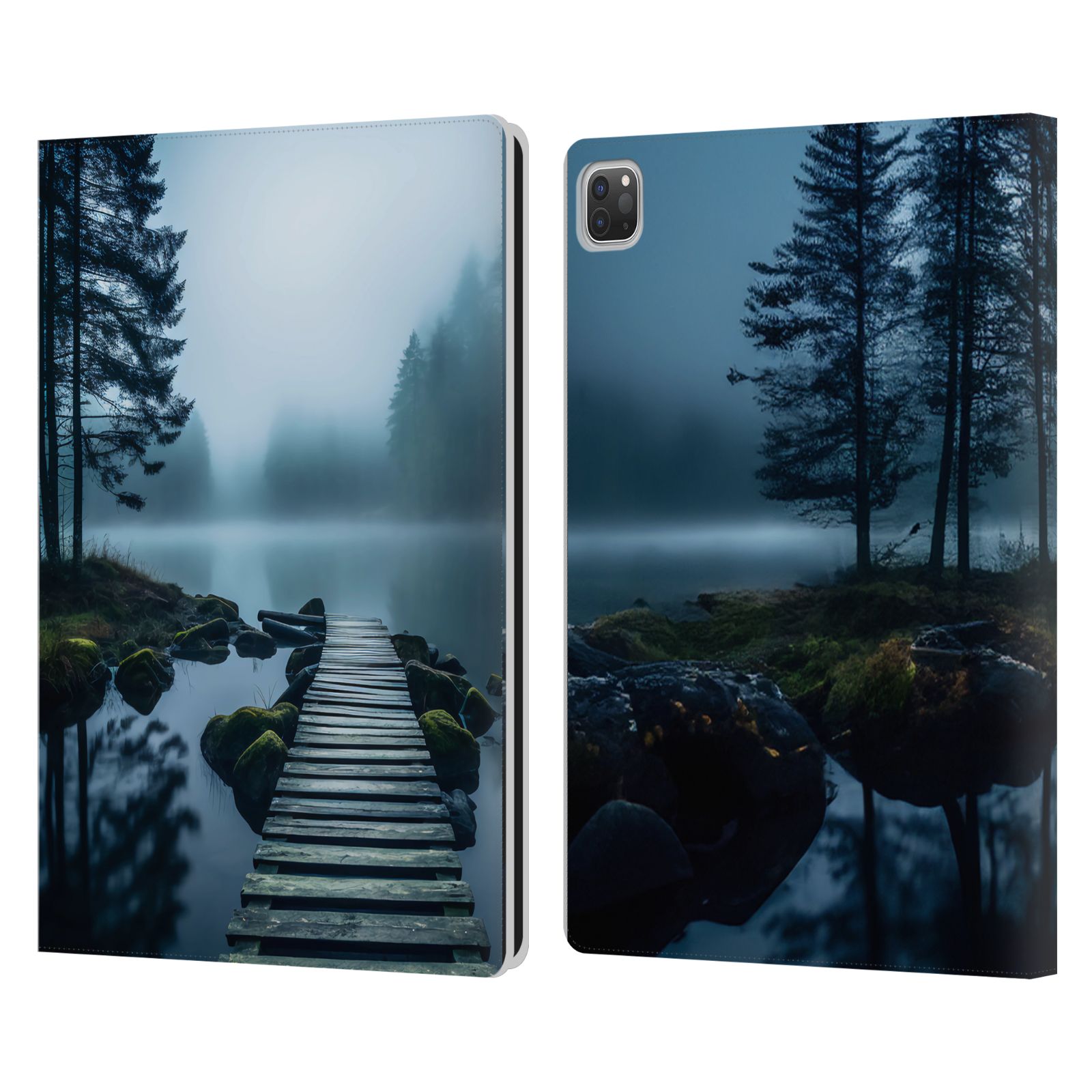 OFFICIAL HAROULITA SCENERIES LEATHER BOOK WALLET CASE FOR APPLE iPAD - Picture 8 of 11