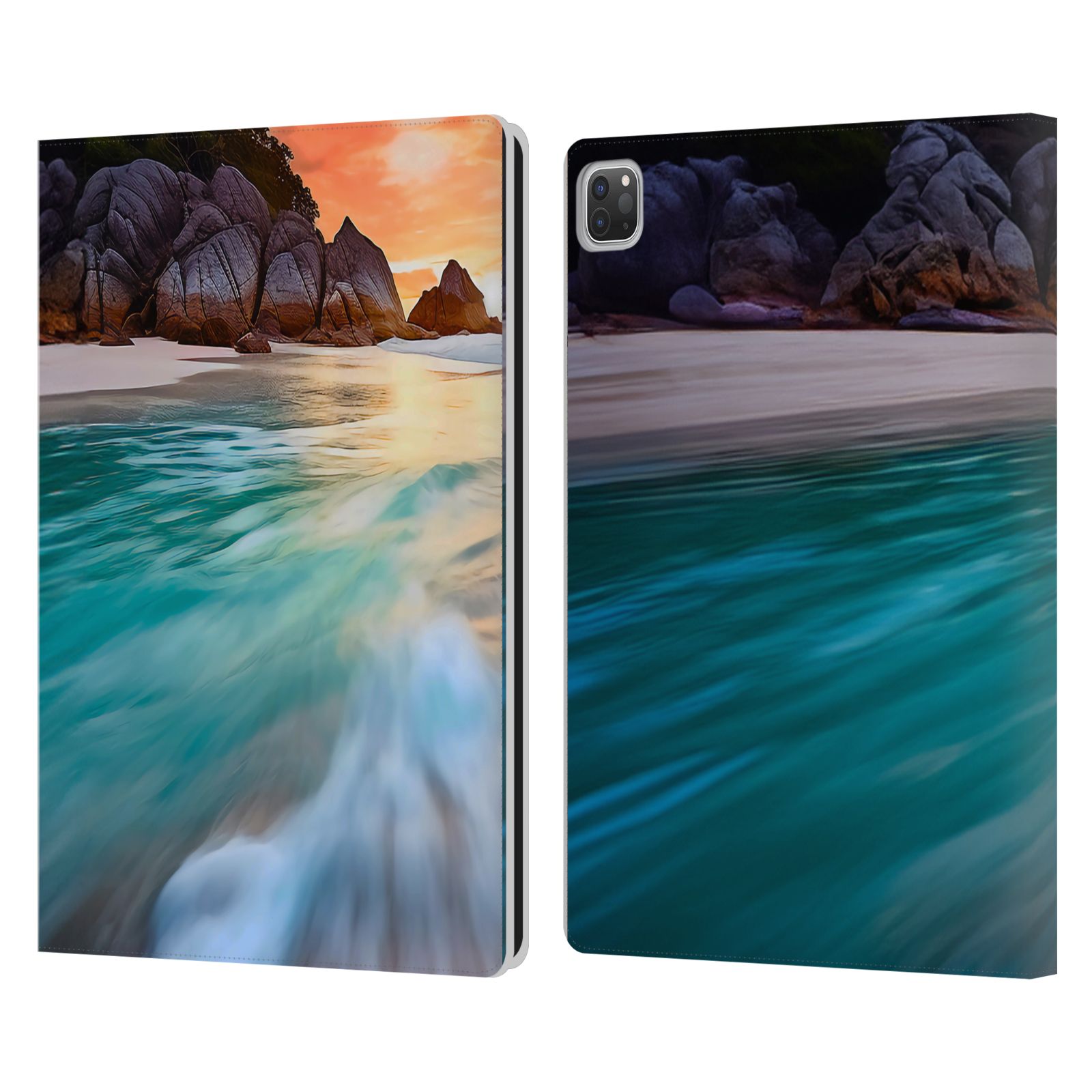 OFFICIAL HAROULITA SCENERIES LEATHER BOOK WALLET CASE FOR APPLE iPAD - Picture 11 of 11