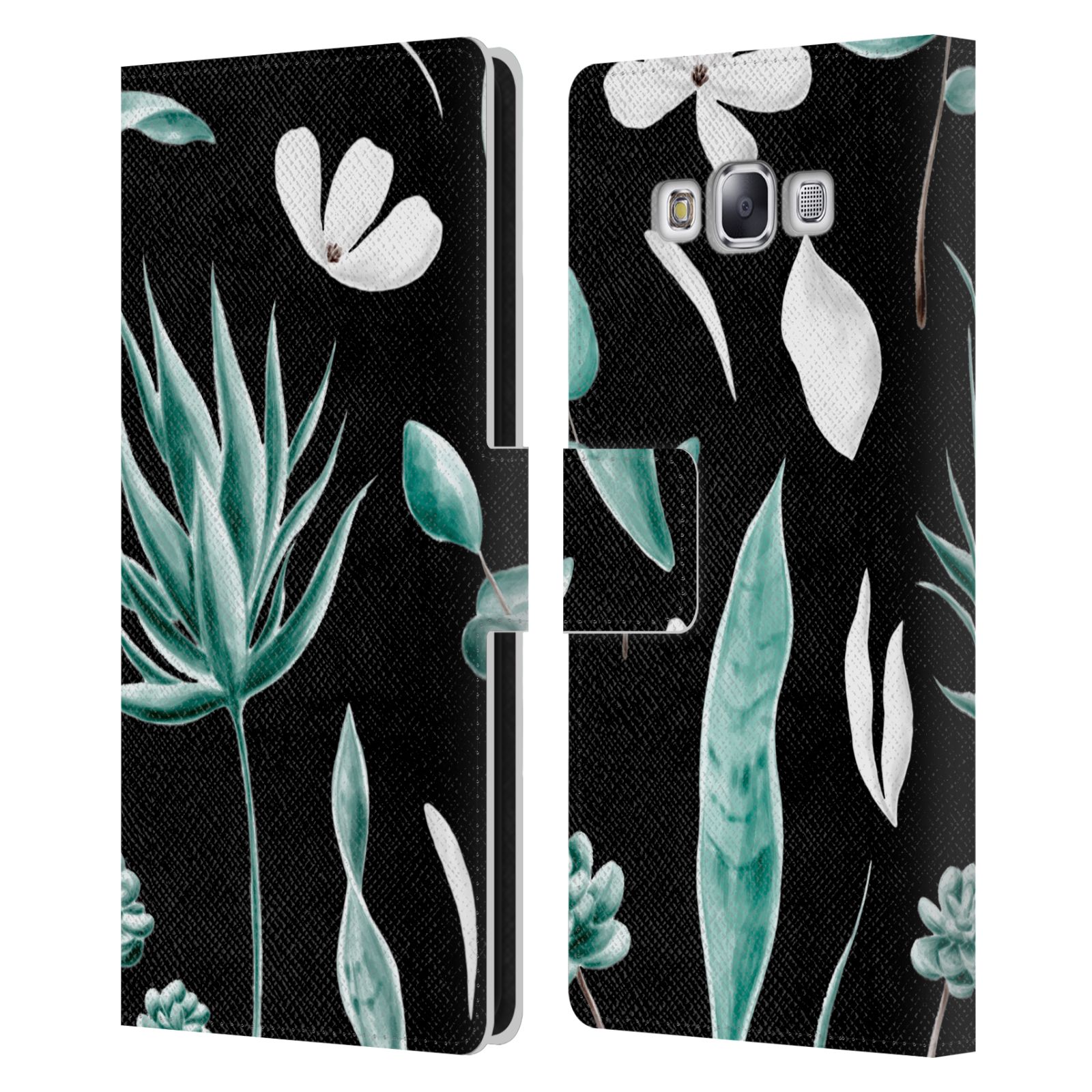OFFIZIELLE HAROULITA AQUARELL LEDER BOOK CASE FÜR SAMSUNG HANDYS 3 - Bild 15 von 16