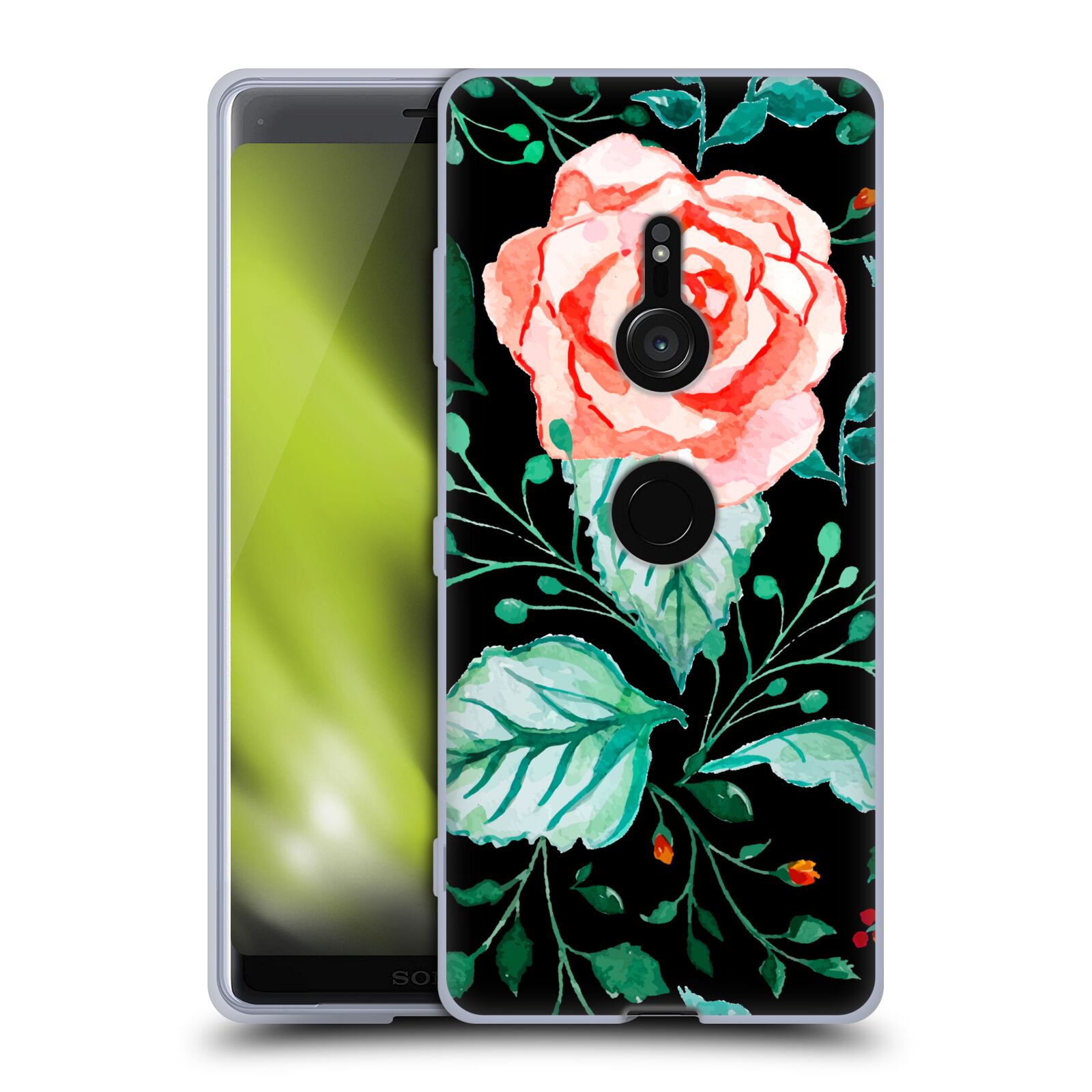 OFFICIAL HAROULITA WATERCOLOUR GEL CASE FOR SONY PHONES 1