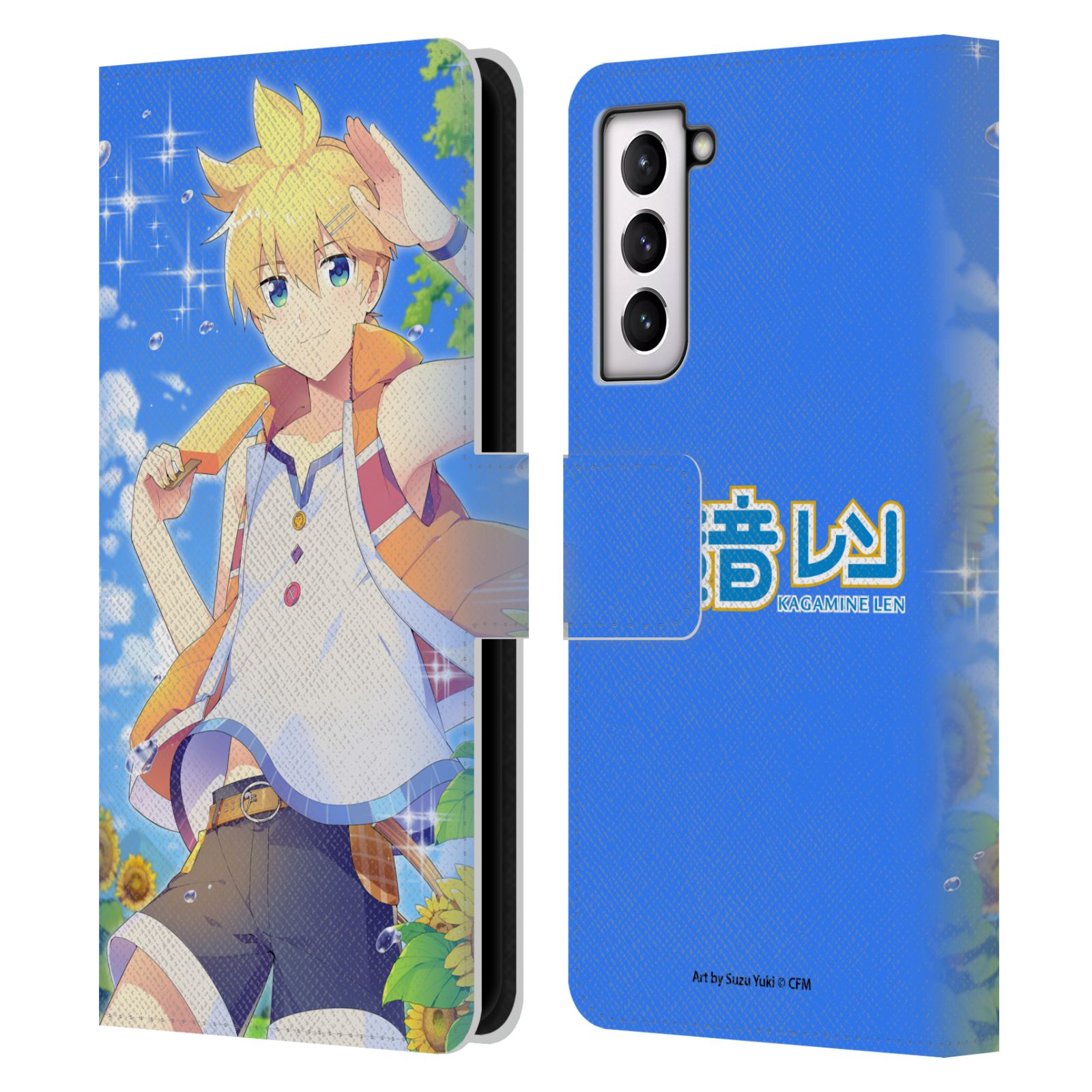 OFFIZIELLE HATSUNE MIKU CHARAKTERE LEDER BUCH GELDBÖRSE HÜLLE FÜR SAMSUNG HANDYS 4 - Bild 7 von 11