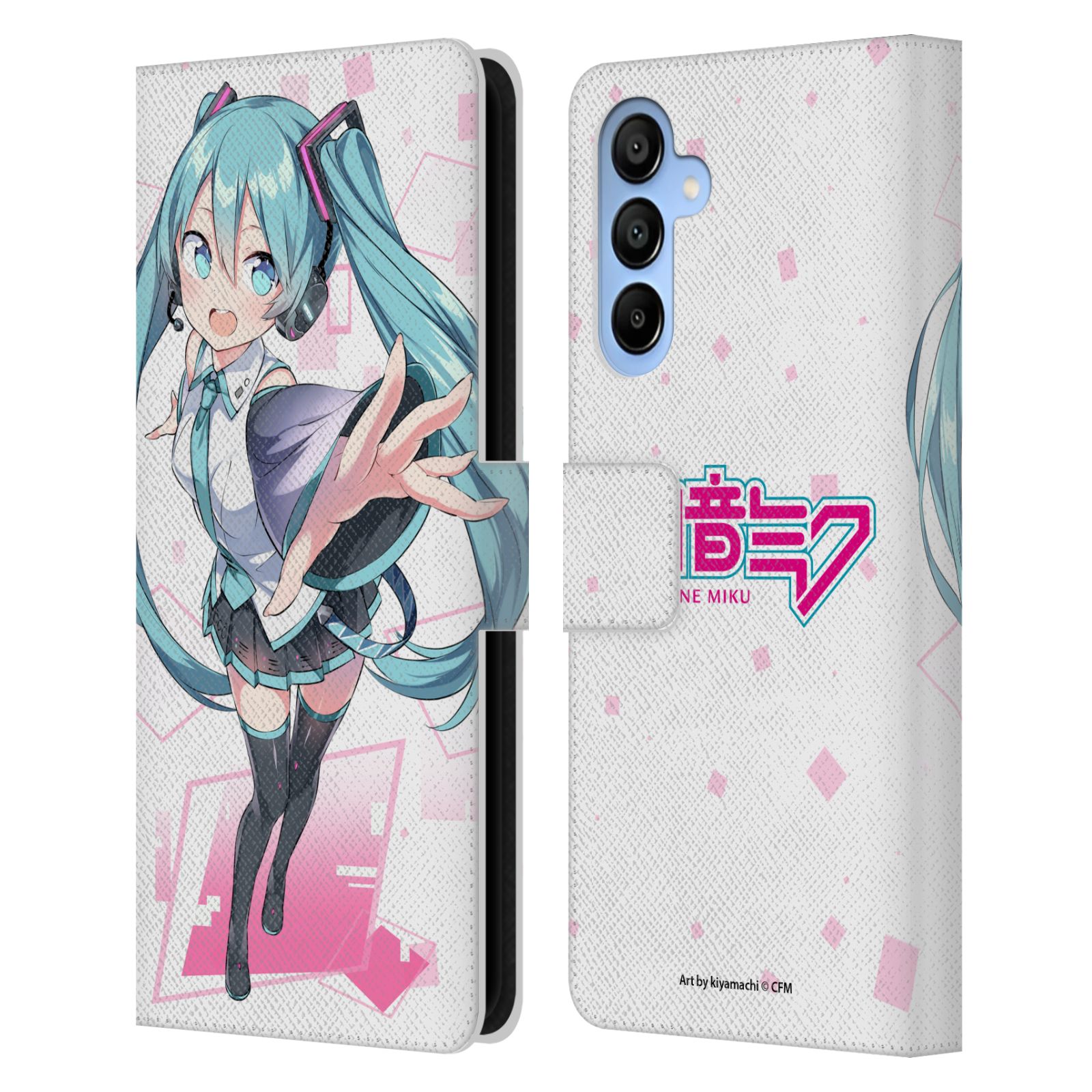Cute Leather Wallet Case for Galaxy A16 5G
