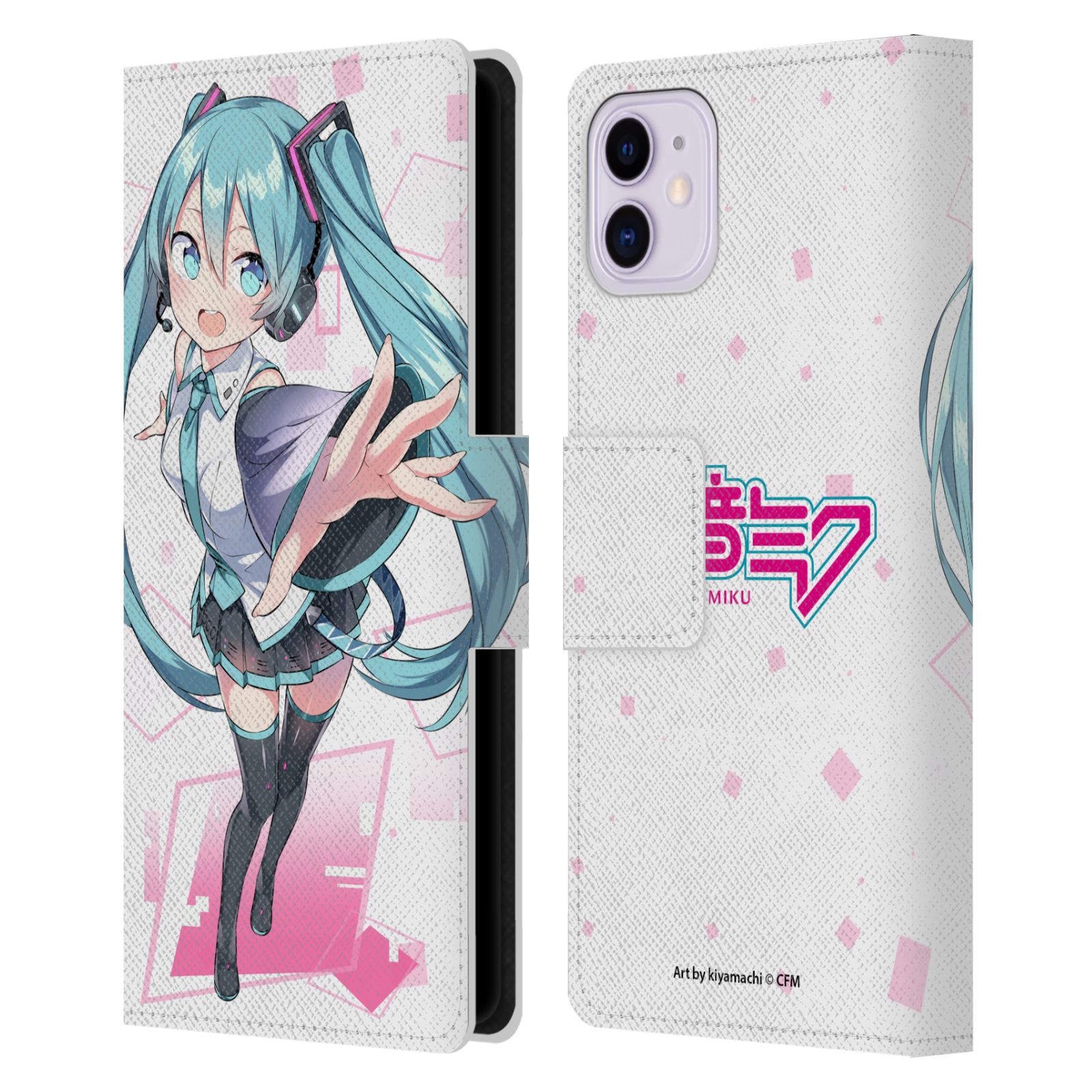 Cute Leather Wallet Case for iPhone 11