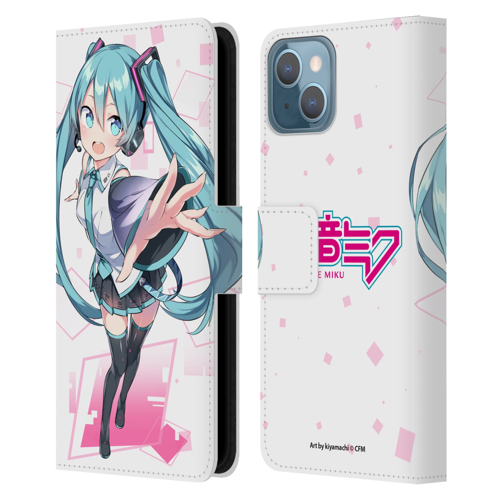 Cute Leather Wallet Case for iPhone 13