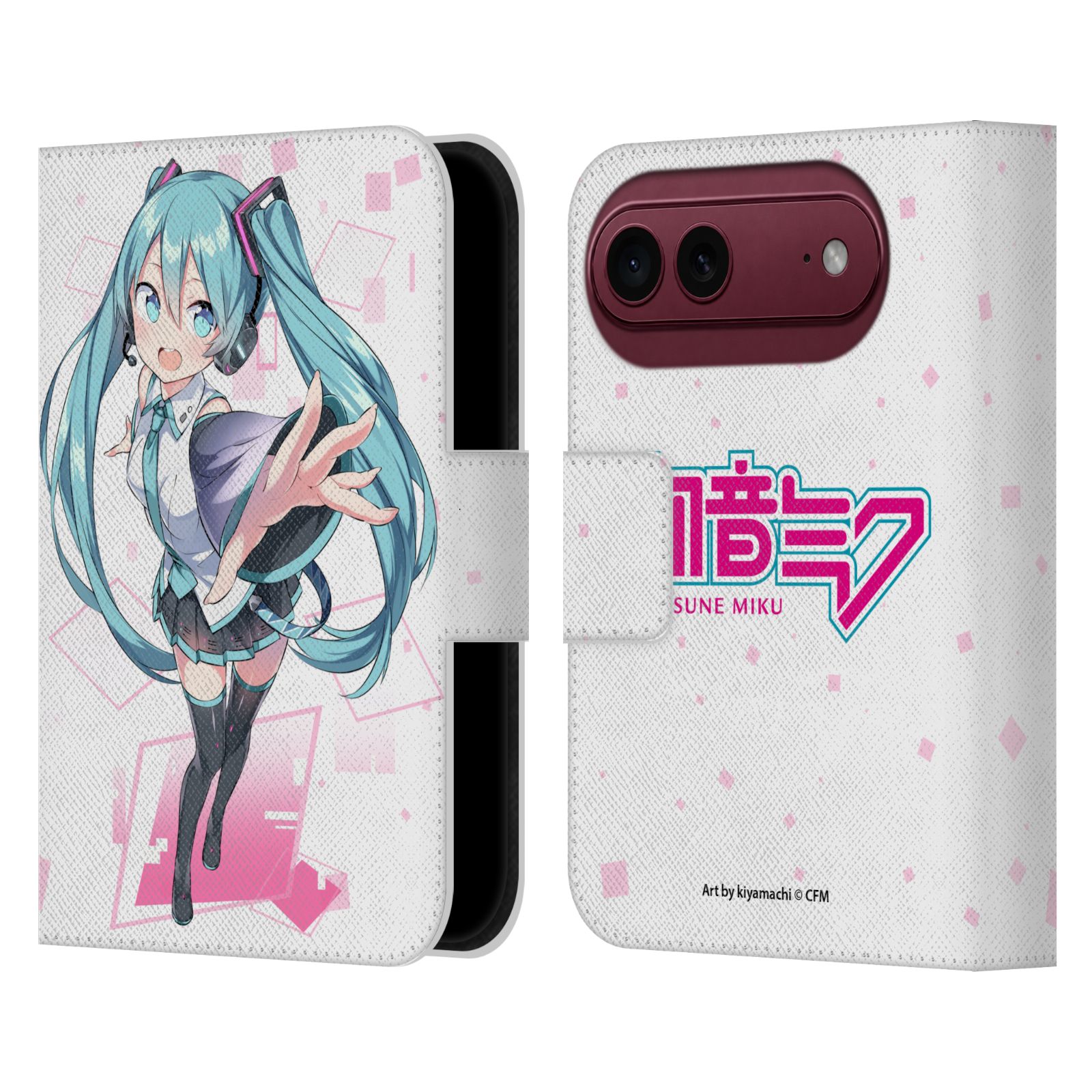 Cute Leather Wallet Case for iPhone Duo