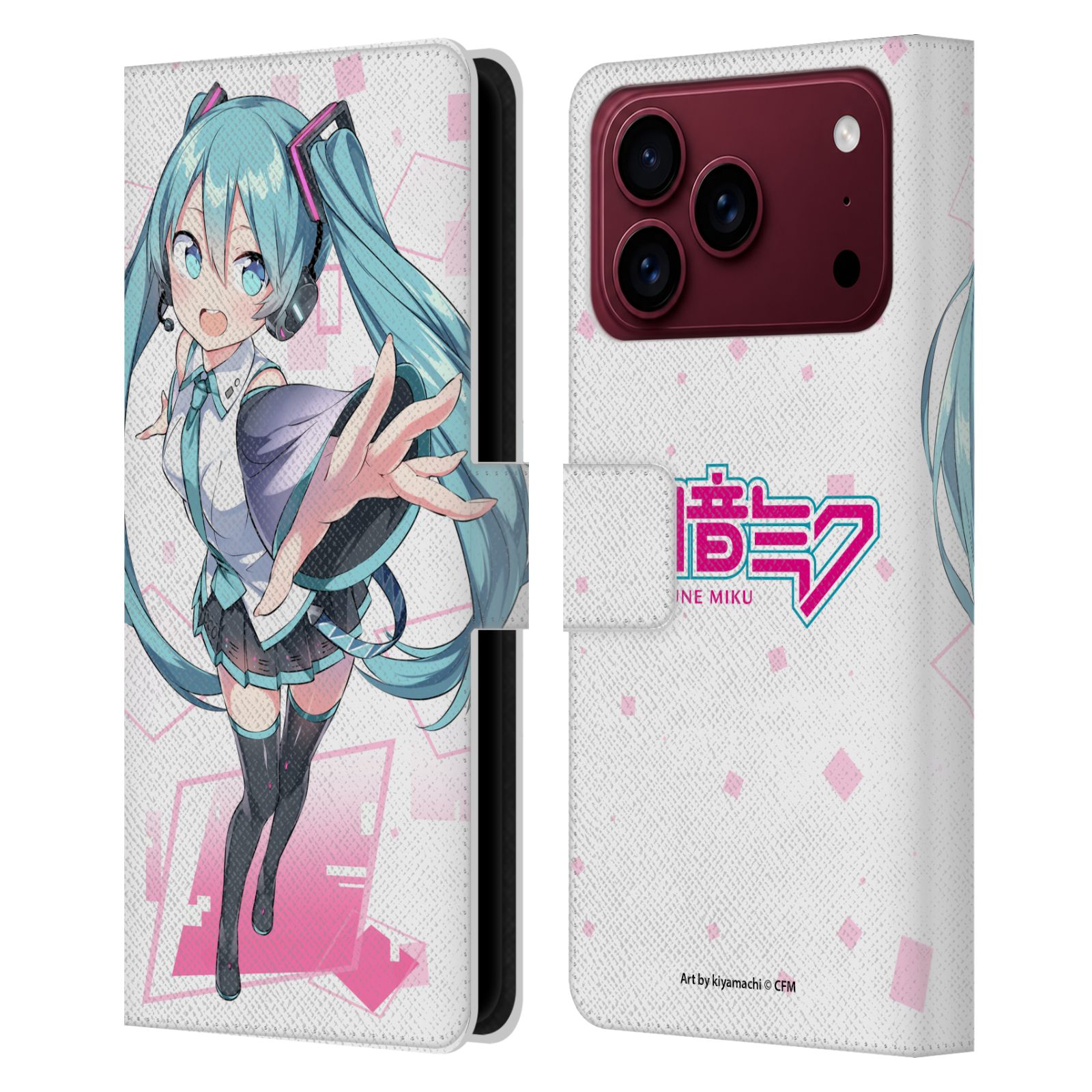 Cute Leather Wallet Case for iPhone 18 Pro Max