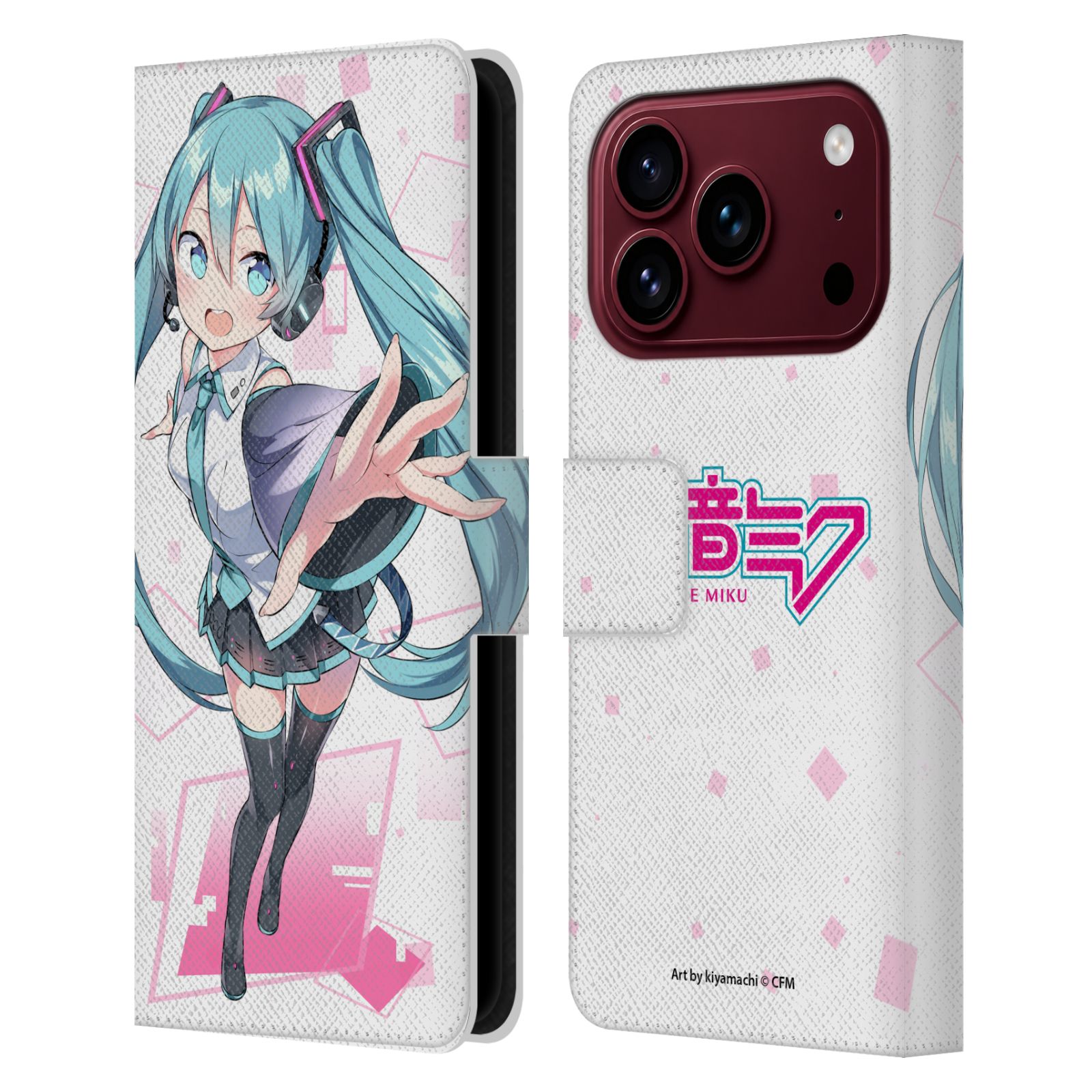 Cute Leather Wallet Case for iPhone 18 Pro