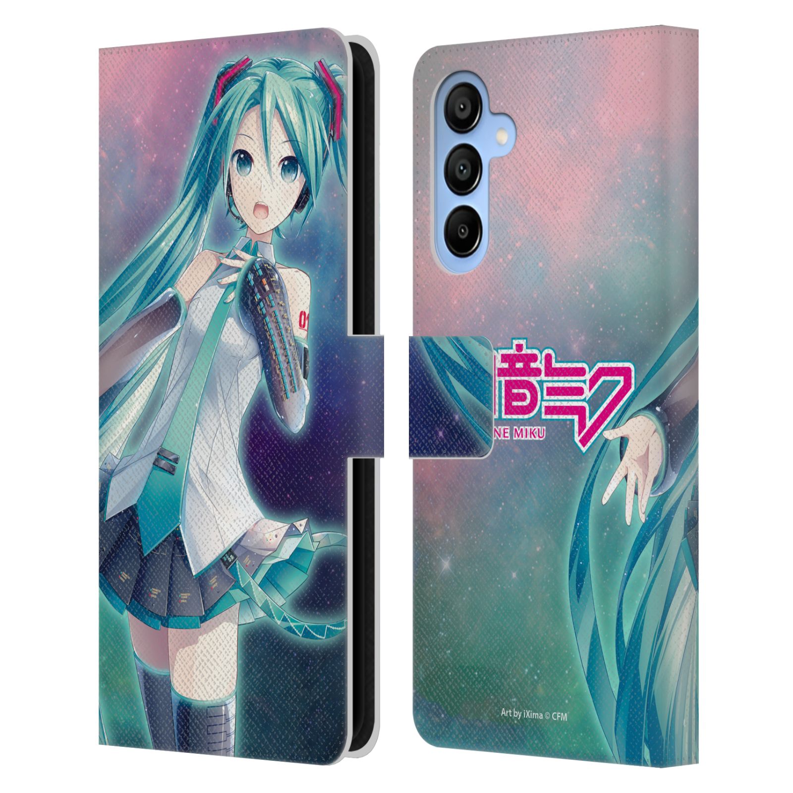 Nebula Leather Wallet Case for Galaxy A16 5G