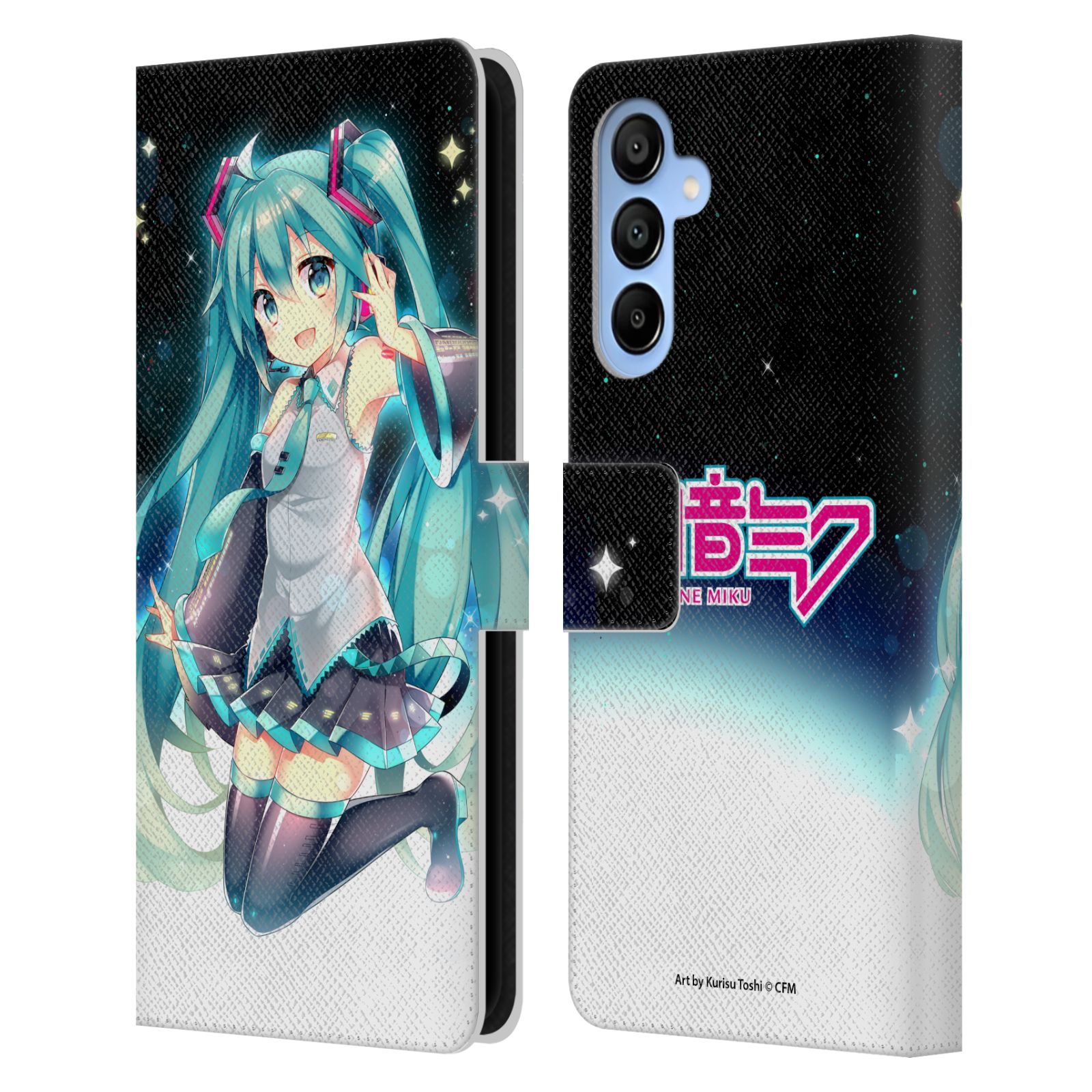 Night Sky Leather Wallet Case for Galaxy A16 5G