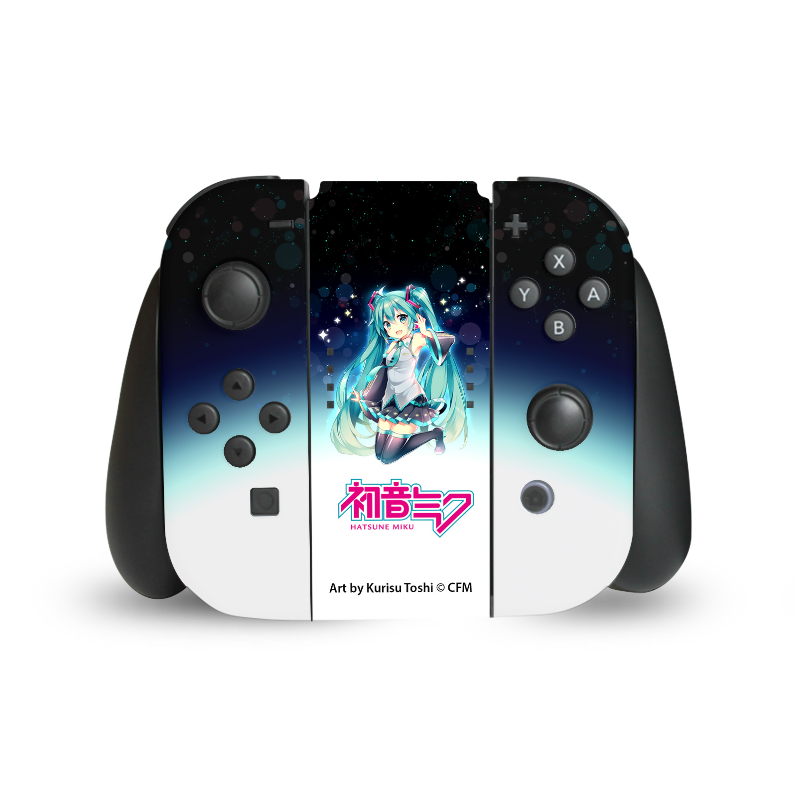 OFFICIAL HATSUNE MIKU GRAPHICS VINYL SKIN FOR NINTENDO SWITCH JOY
