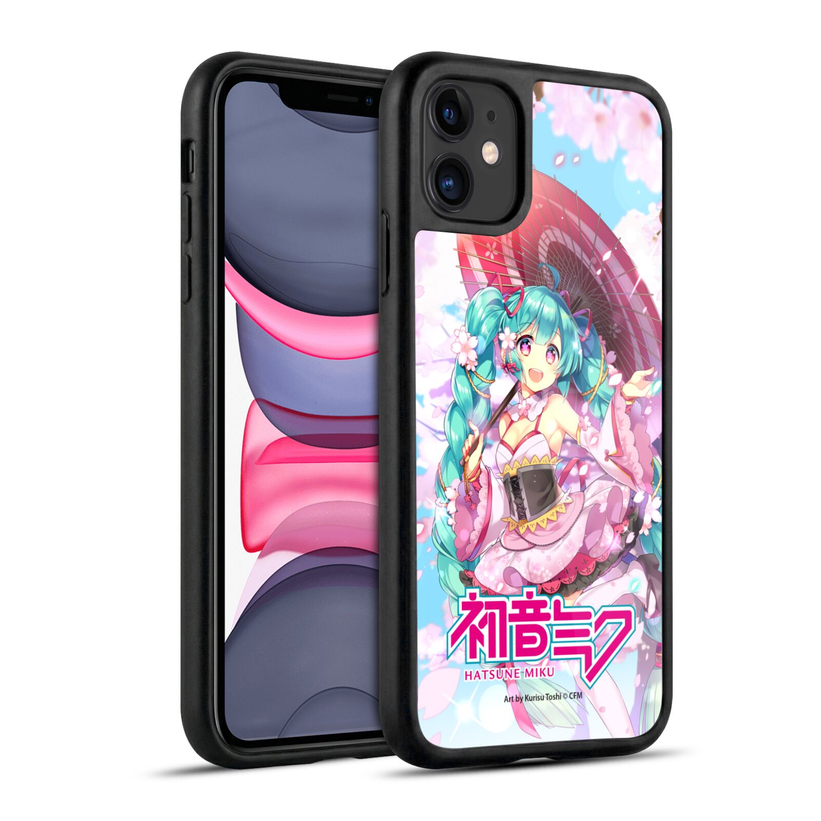 Sakura Parasol Hard MagSafe Case for iPhone 11