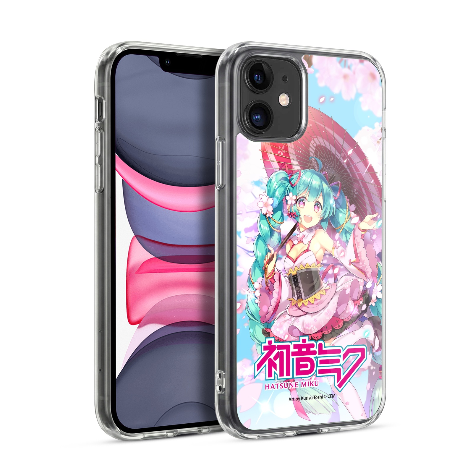 Sakura Parasol Hybrid MagSafe Case for iPhone 11