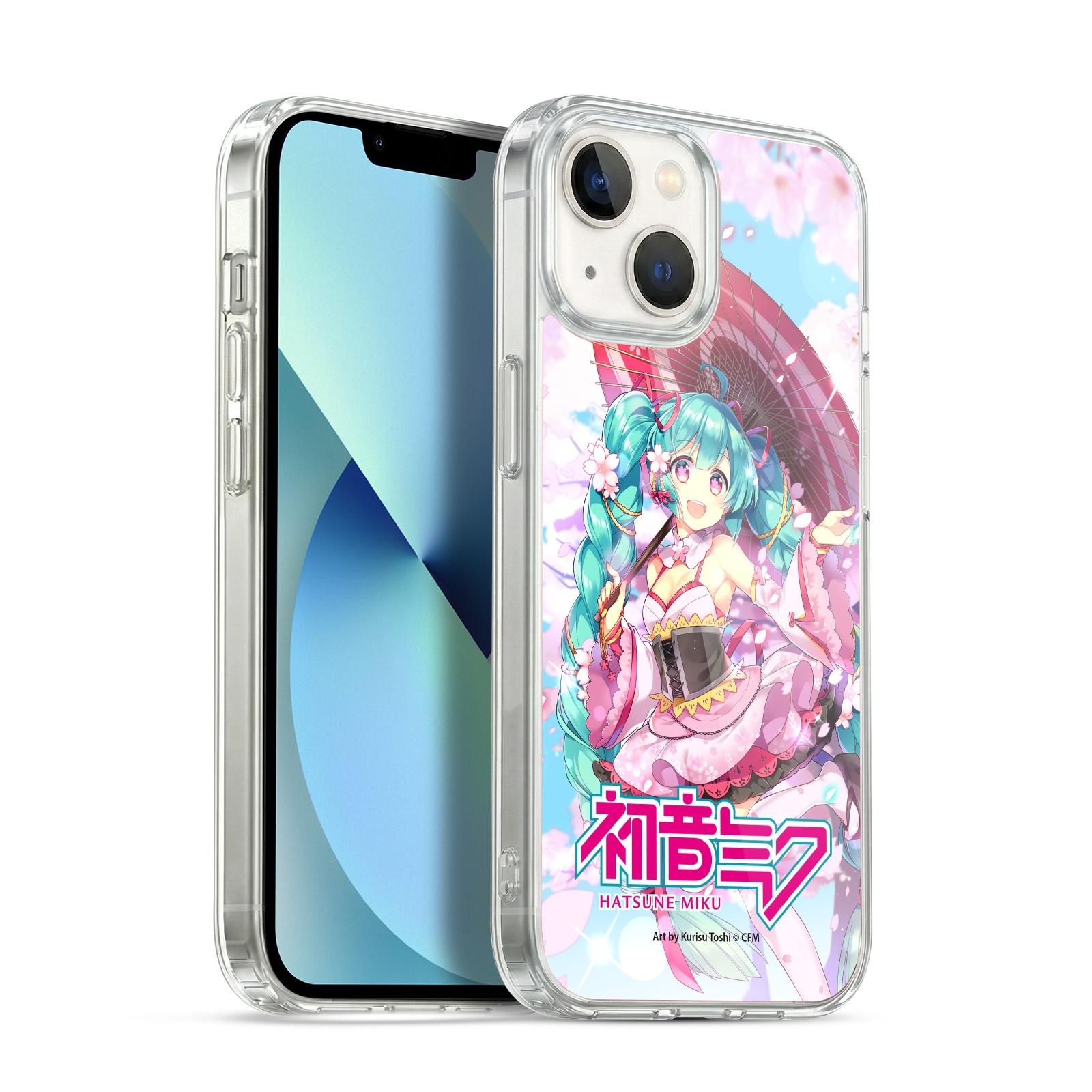 Sakura Parasol Hybrid MagSafe Case for iPhone 13