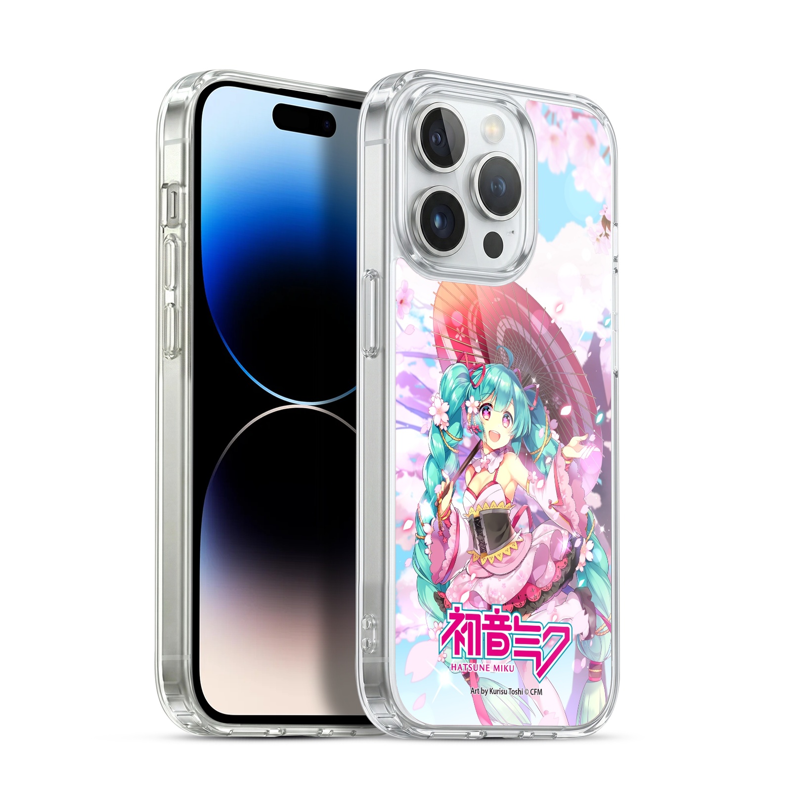 Sakura Parasol Hybrid MagSafe Case for iPhone 14 Pro