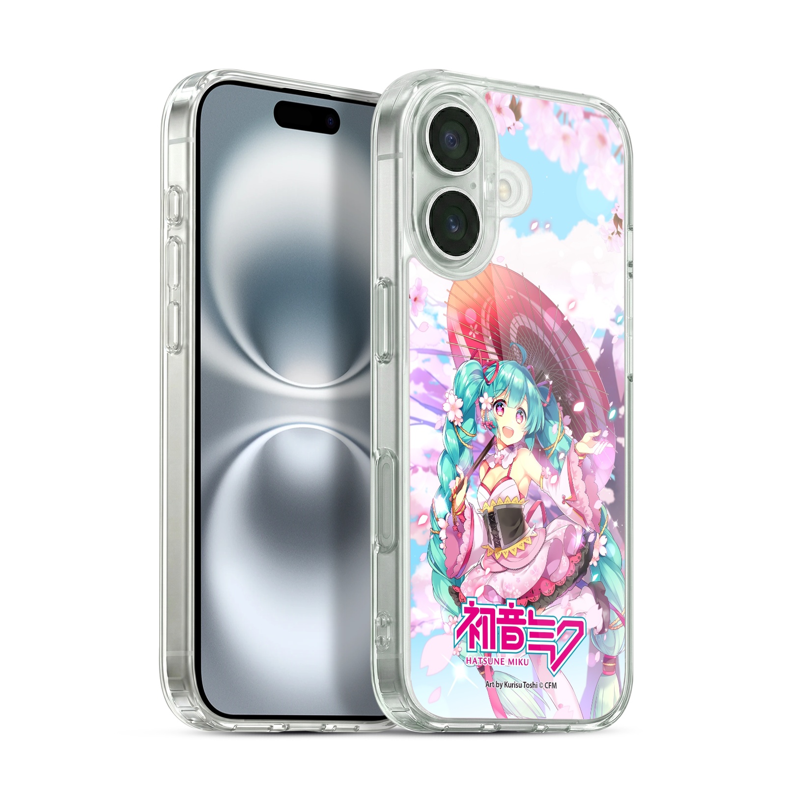 Sakura Parasol Hybrid MagSafe Case for iPhone 16