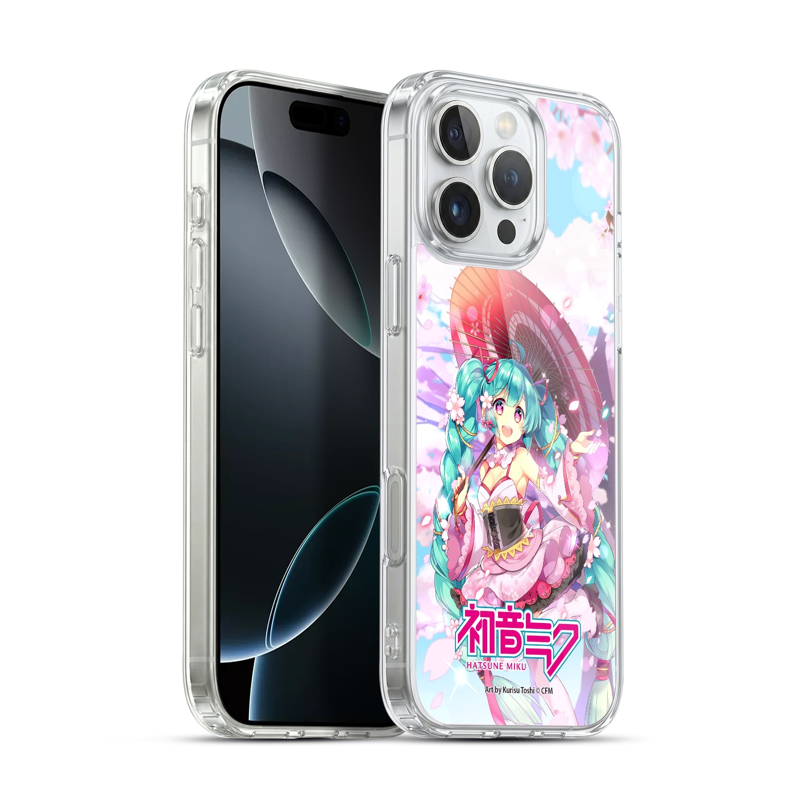 Sakura Parasol Hybrid MagSafe Case for iPhone 16 Pro Max